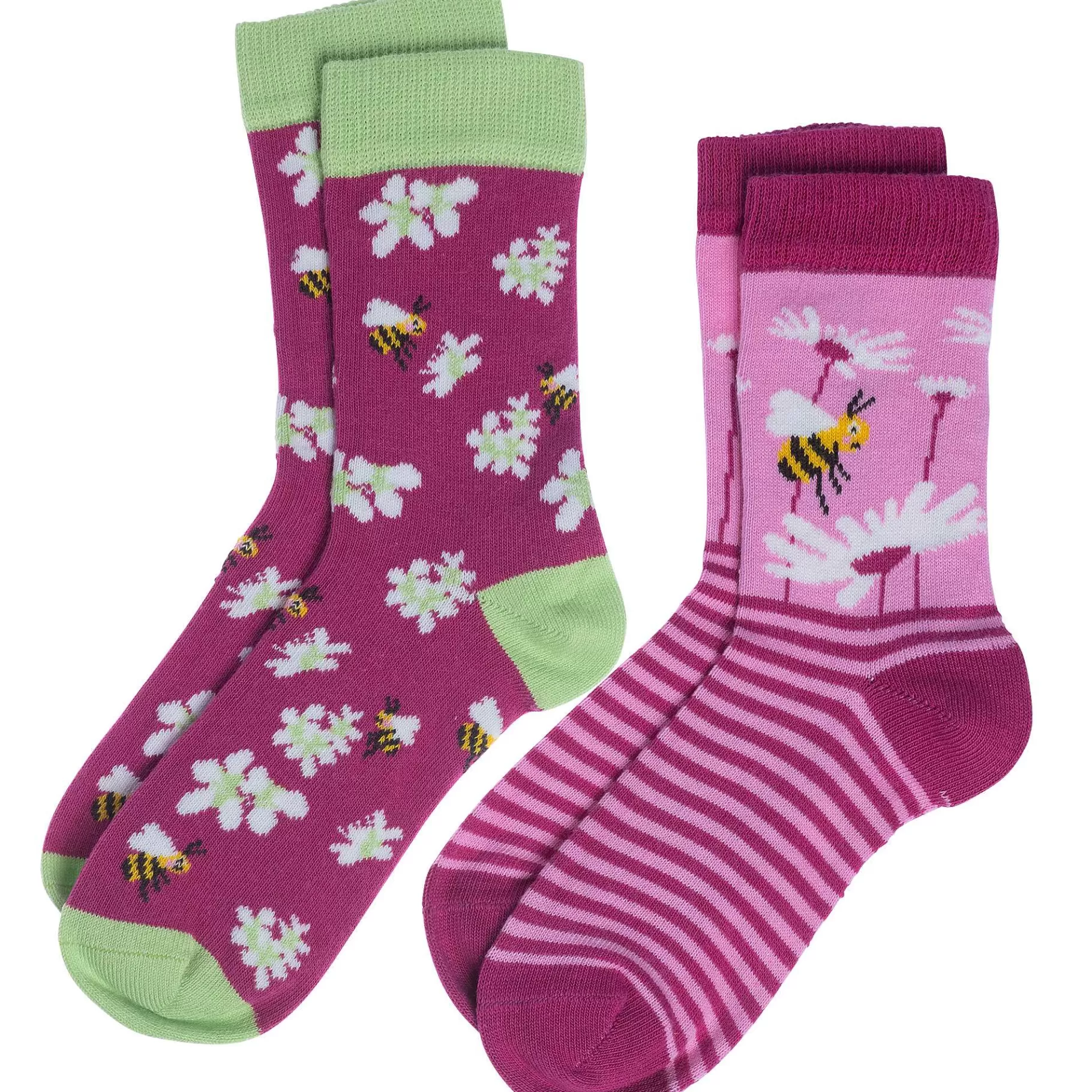 LIVING CRAFTS Bear - Socks, Pack Of 2^Children Socks & Tights
