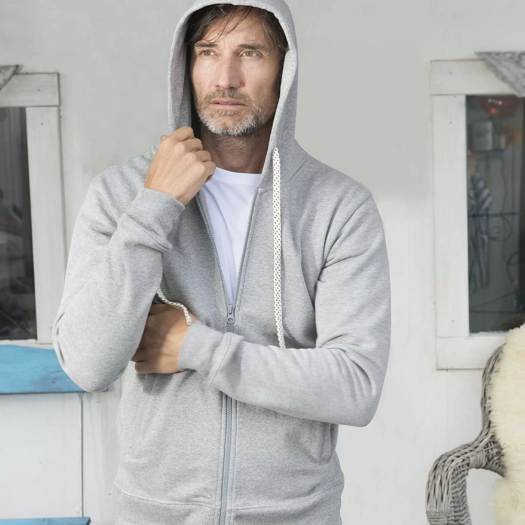 LIVING CRAFTS Cameron - Hoodie Jacket^Men Homewear