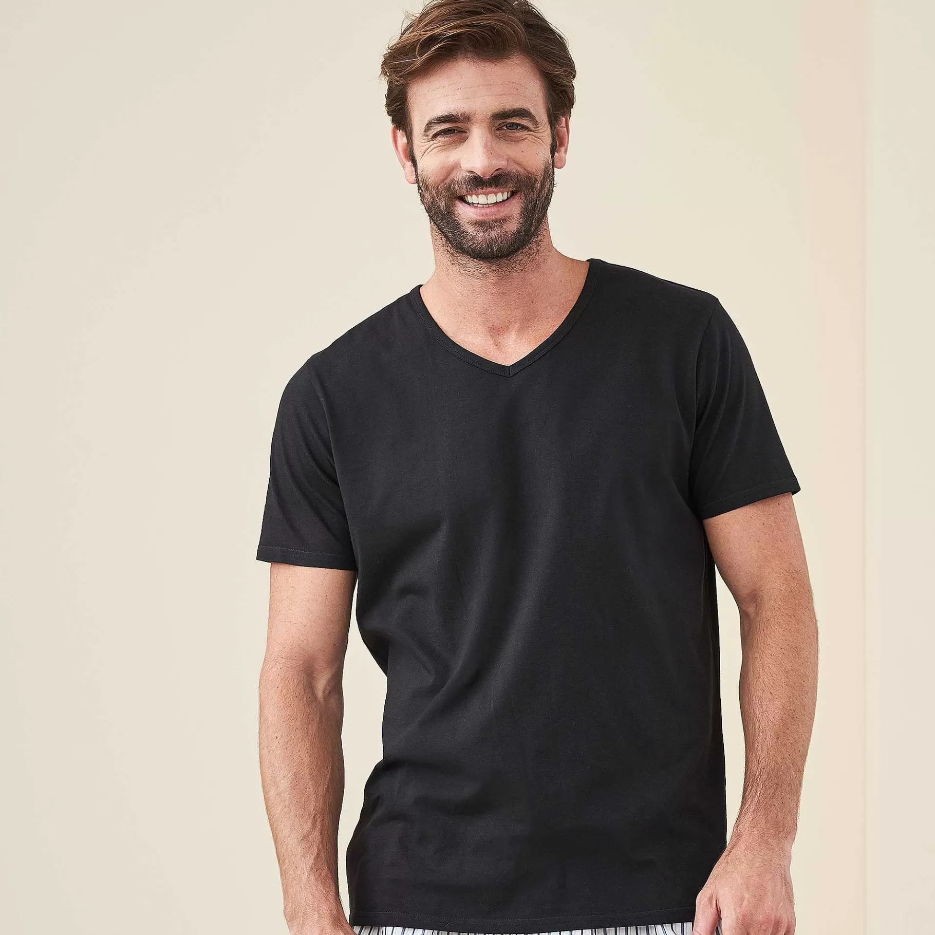 LIVING CRAFTS Dean - T-Shirt, Pack Of 2^Men T-Shirts & Polo Shirts