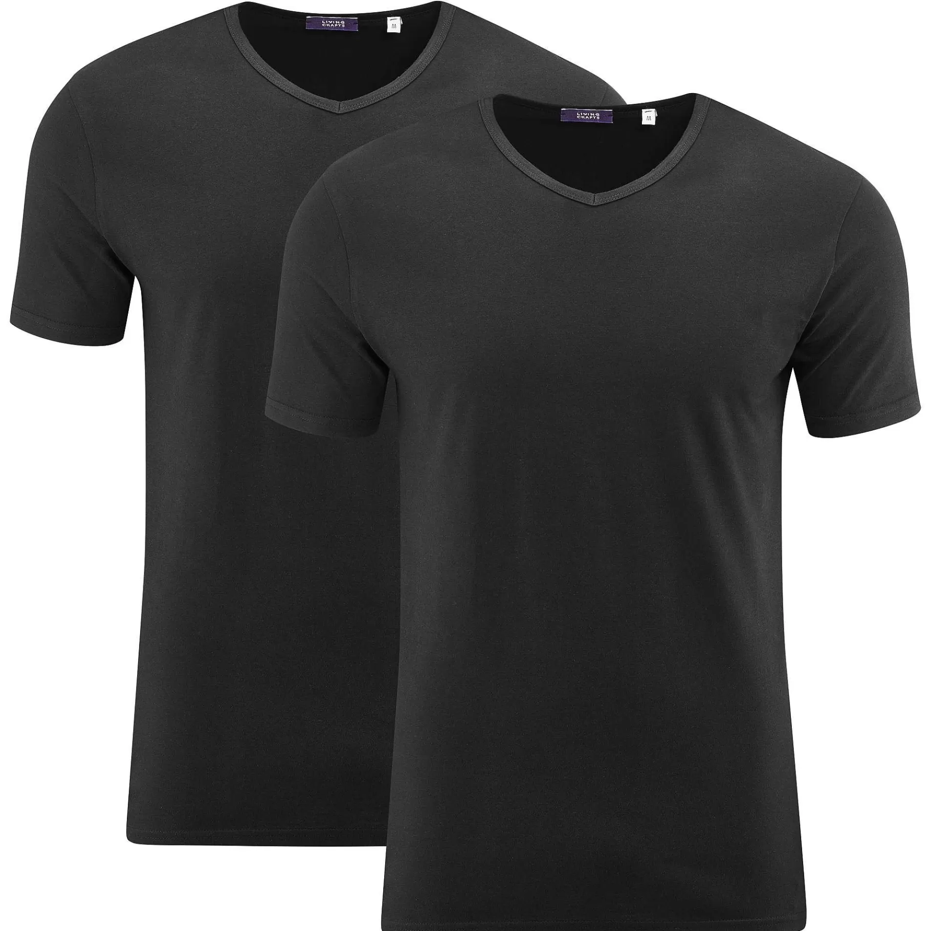 LIVING CRAFTS Dean - T-Shirt, Pack Of 2^Men T-Shirts & Polo Shirts