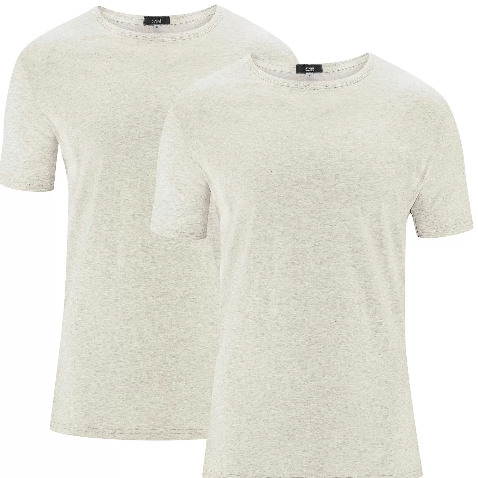 LIVING CRAFTS Fabian - T-Shirt, Pack Of 2^Men T-Shirts & Polo Shirts