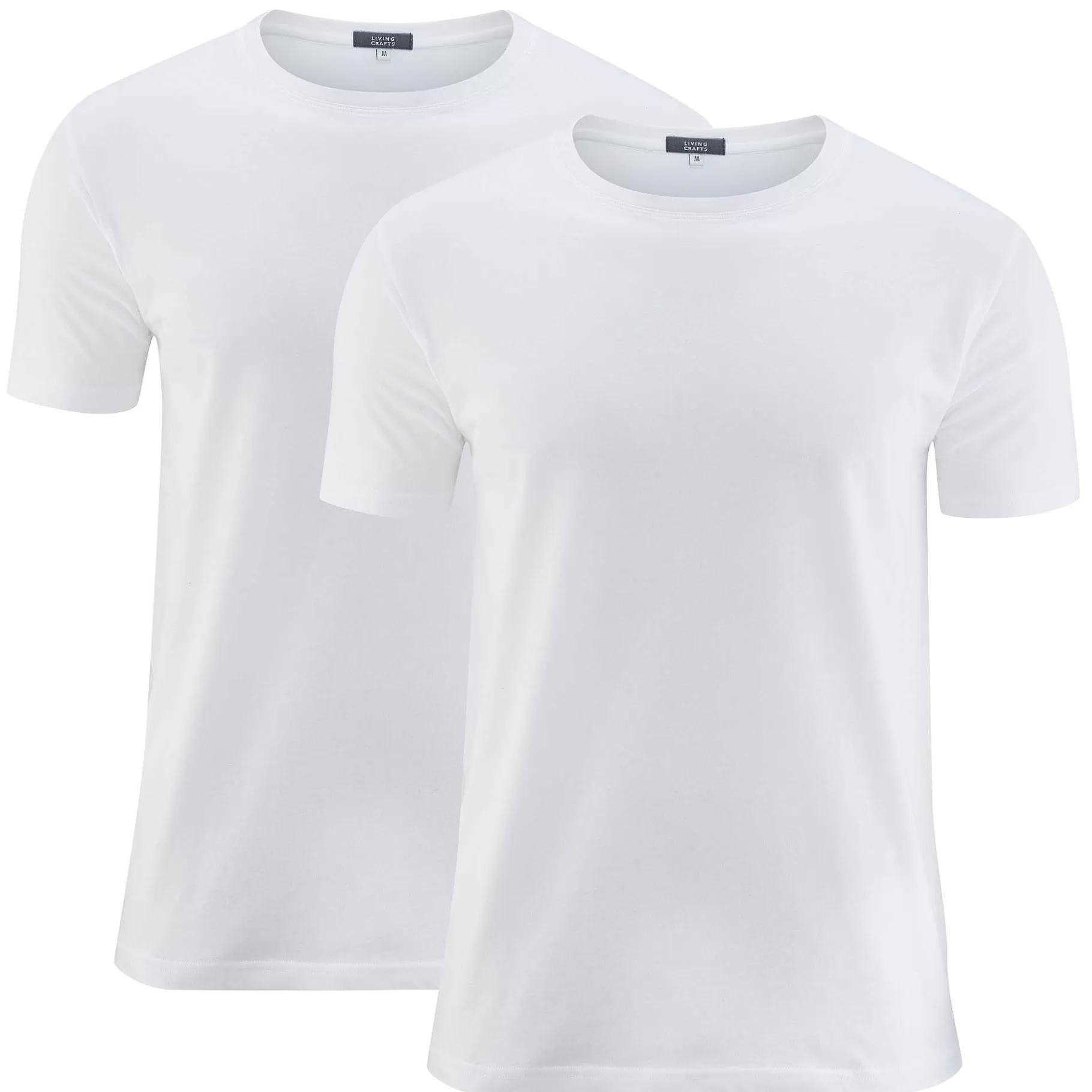 LIVING CRAFTS Fabian - T-Shirt, Pack Of 2^Men T-Shirts & Polo Shirts