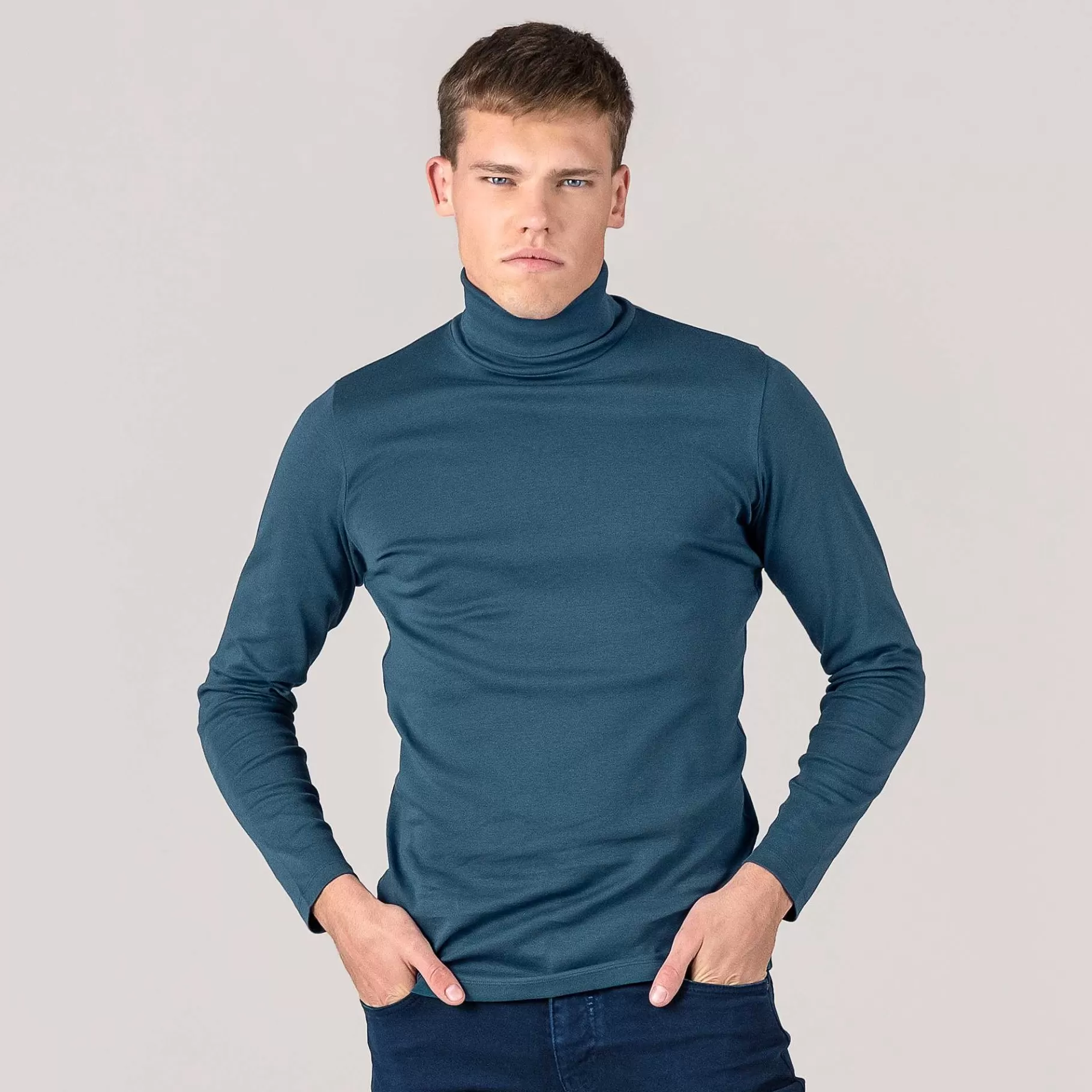 LIVING CRAFTS Helge - Turtleneck Shirt^Men Knitwear & Sweatshirts