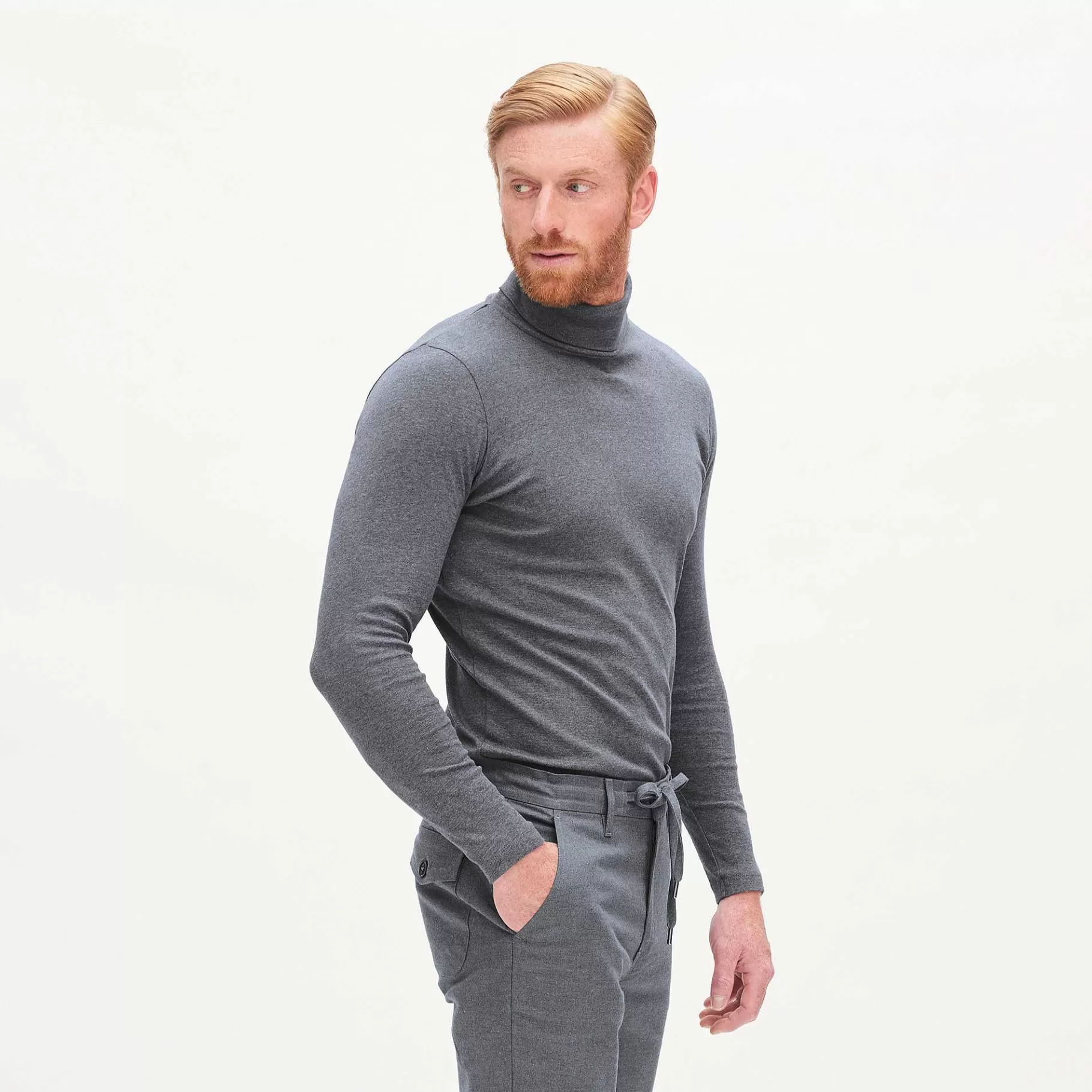 LIVING CRAFTS Helge - Turtleneck Shirt^Men Knitwear & Sweatshirts