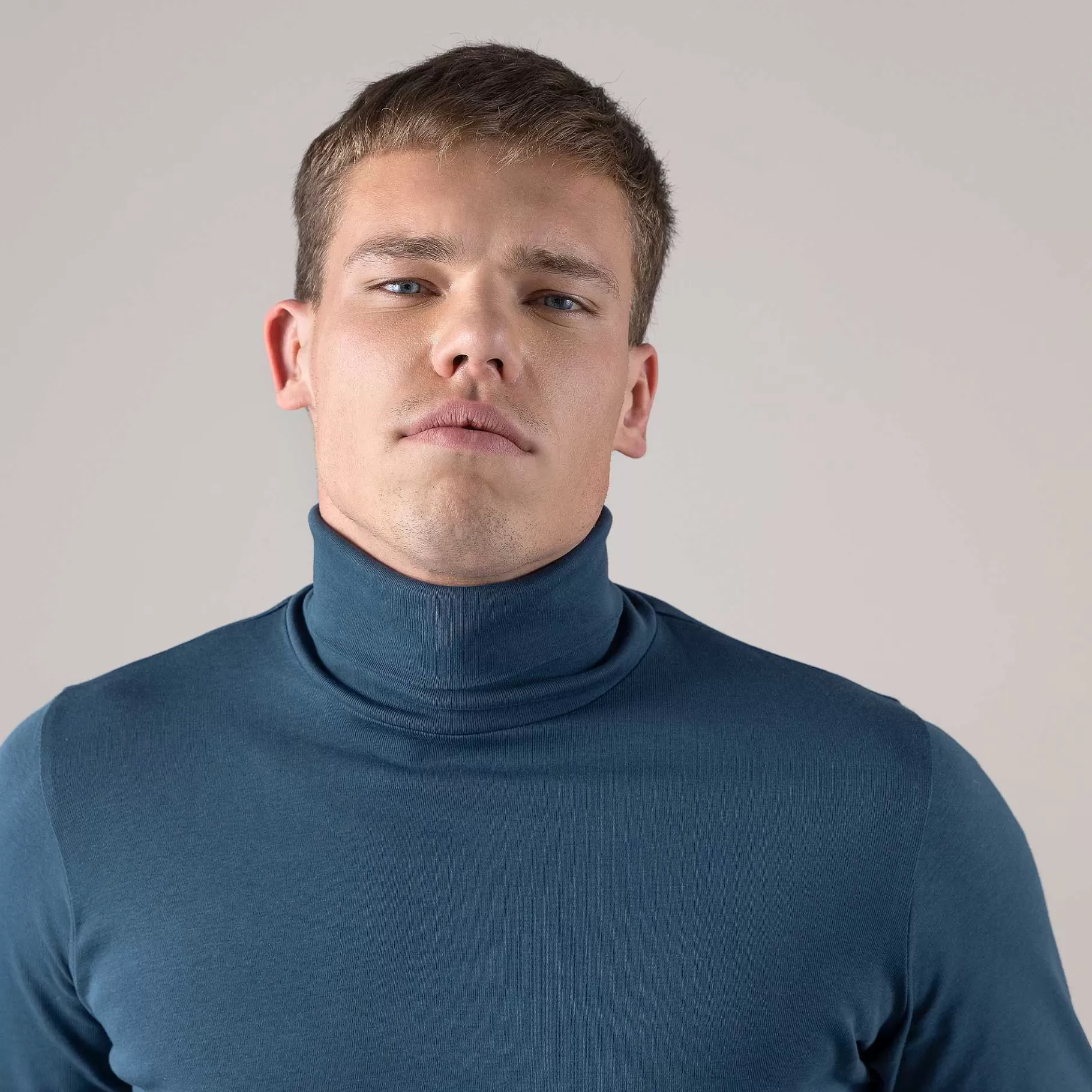 LIVING CRAFTS Helge - Turtleneck Shirt^Men Knitwear & Sweatshirts