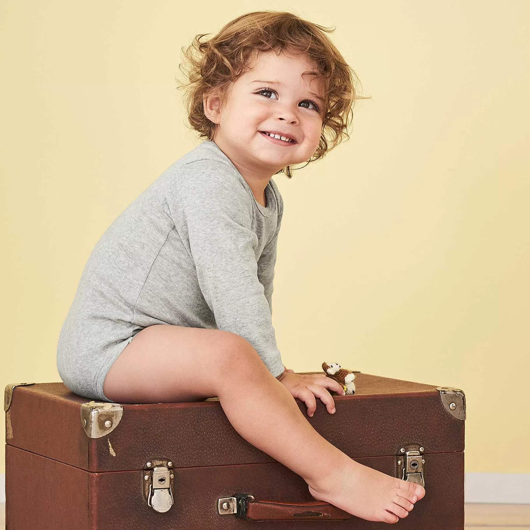 LIVING CRAFTS Honey - Short-Sleeved Body^Baby Bodys & Romper Suits