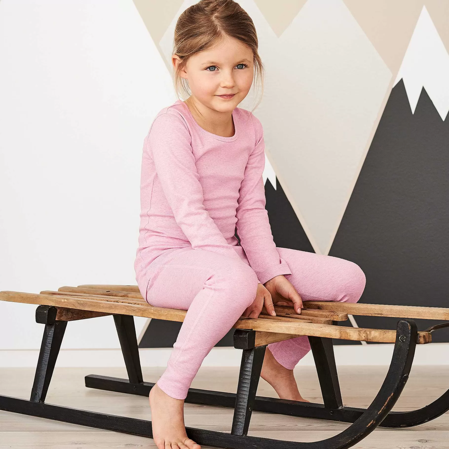 LIVING CRAFTS Horse - Long-Sleeved Shirt^Children Functional Underwear
