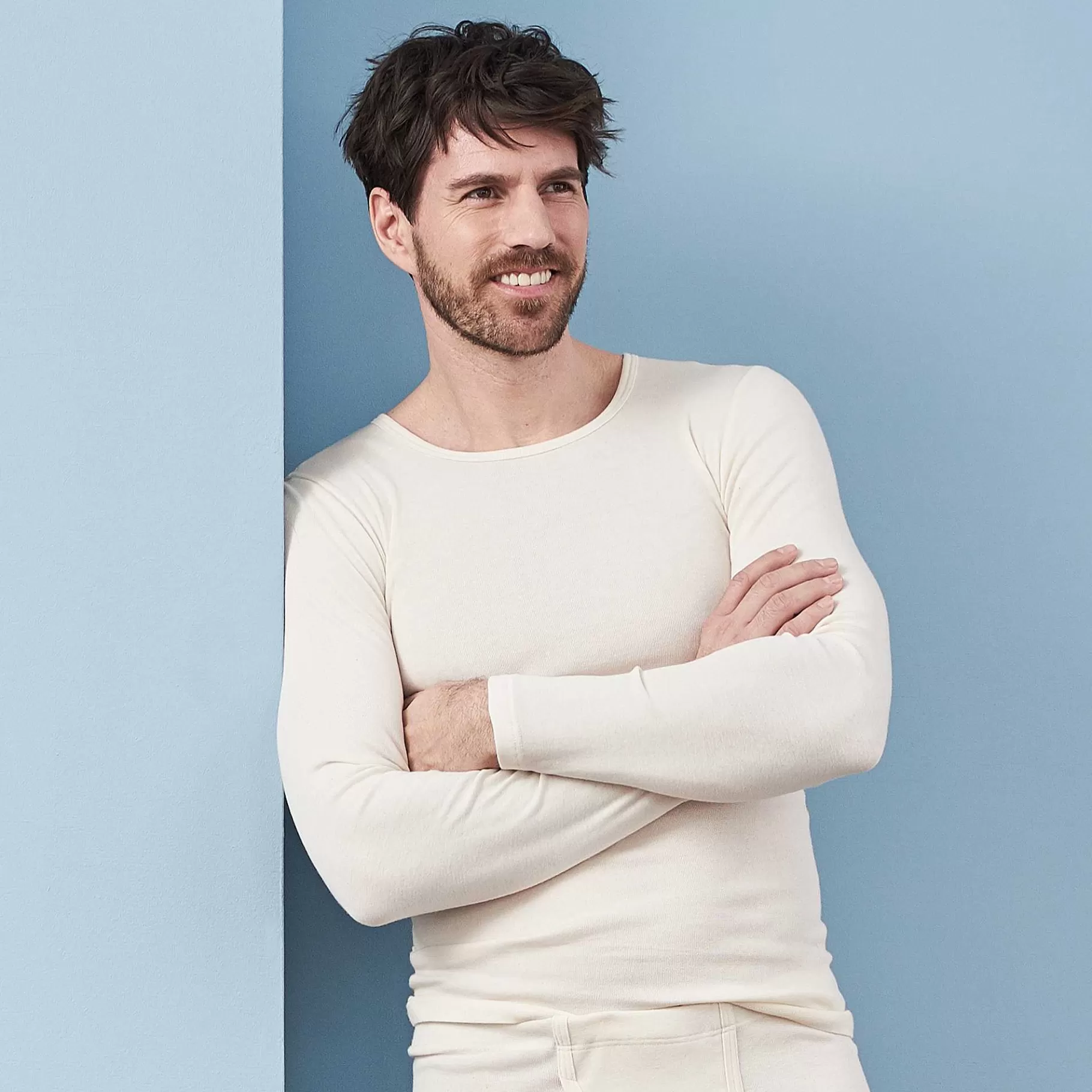 LIVING CRAFTS Johan - Long-Sleeved Shirt^Men Sensitive