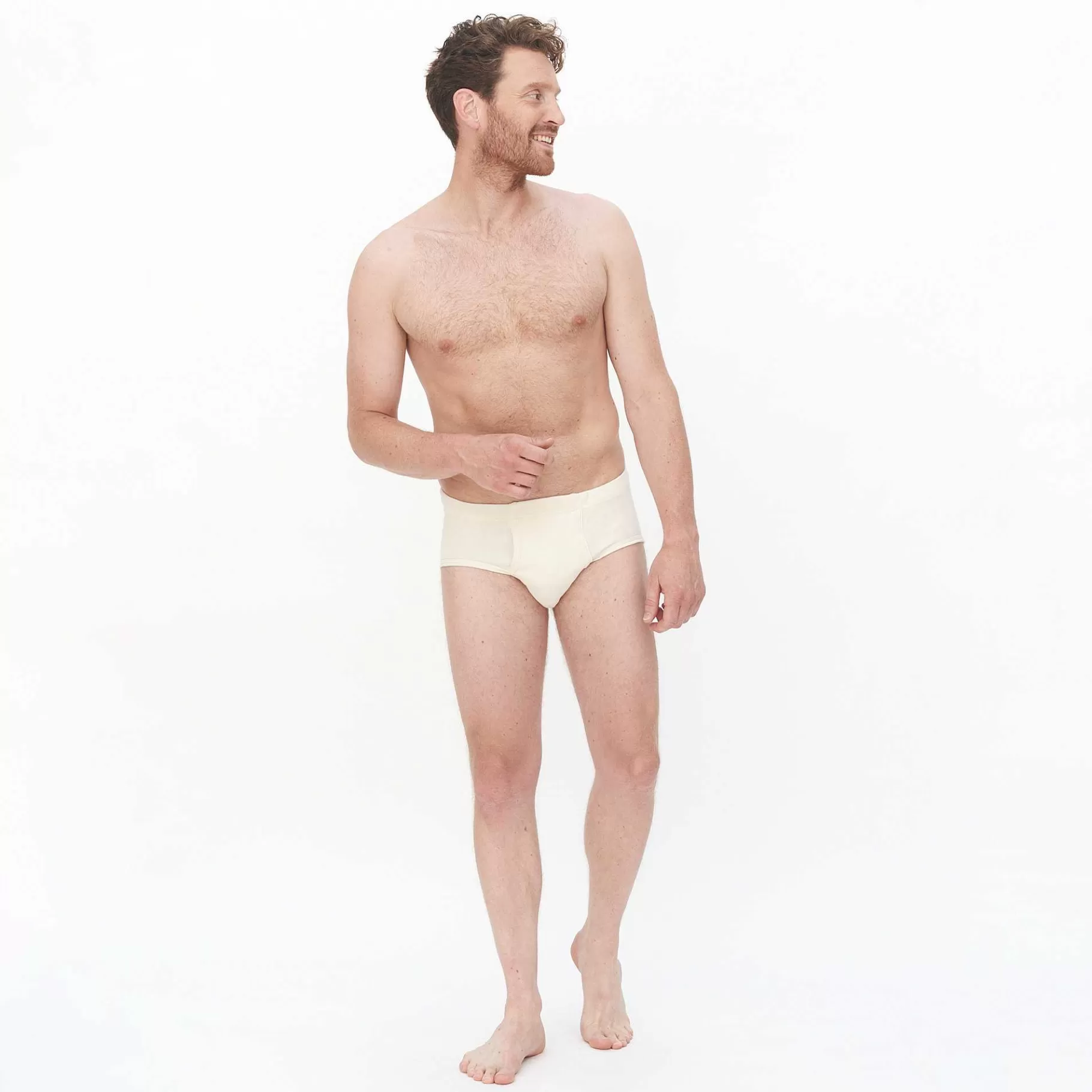 LIVING CRAFTS Julius - Open Fly Briefs^Men Sensitive