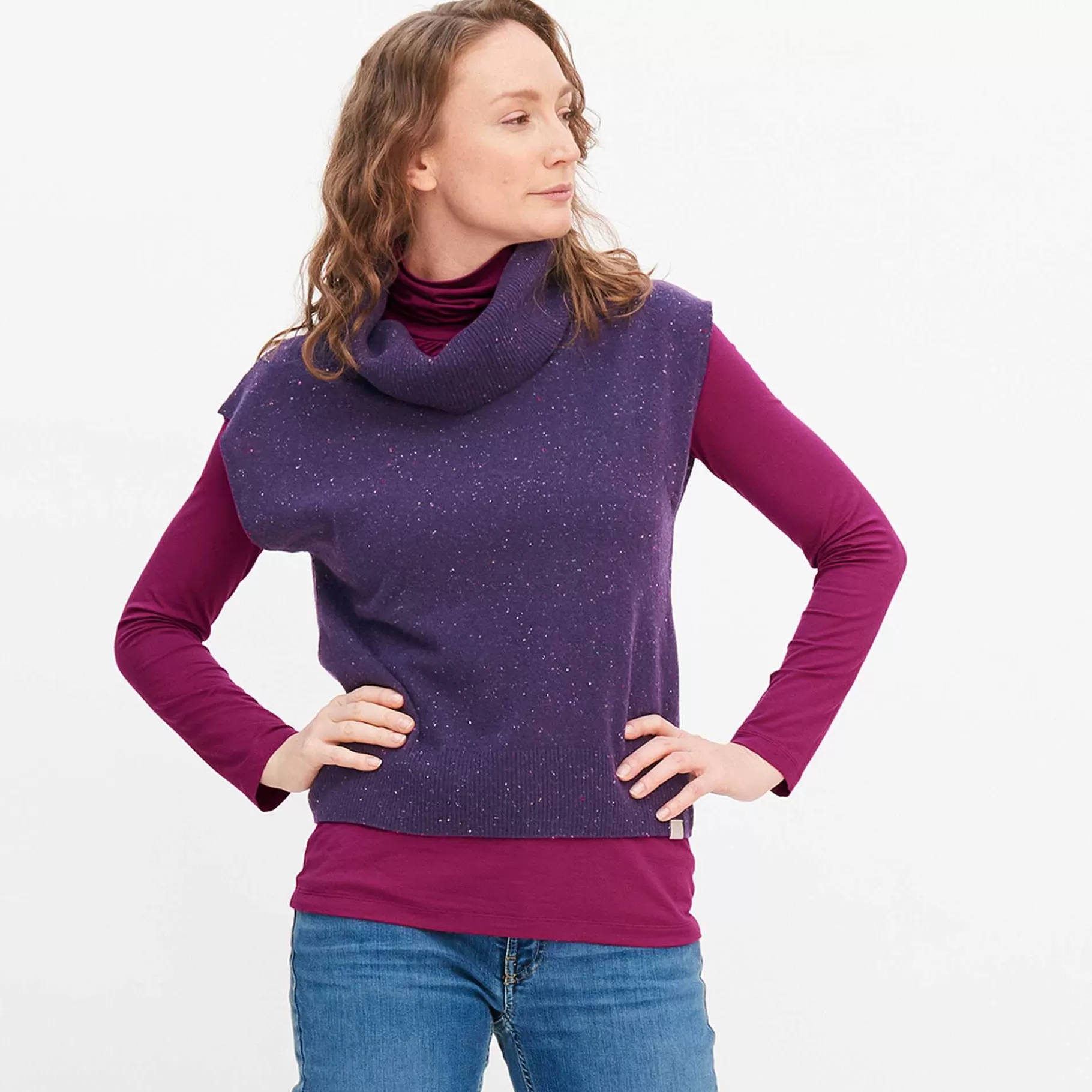 LIVING CRAFTS Lala - Vest^Wome Knitwear & Sweatshirts
