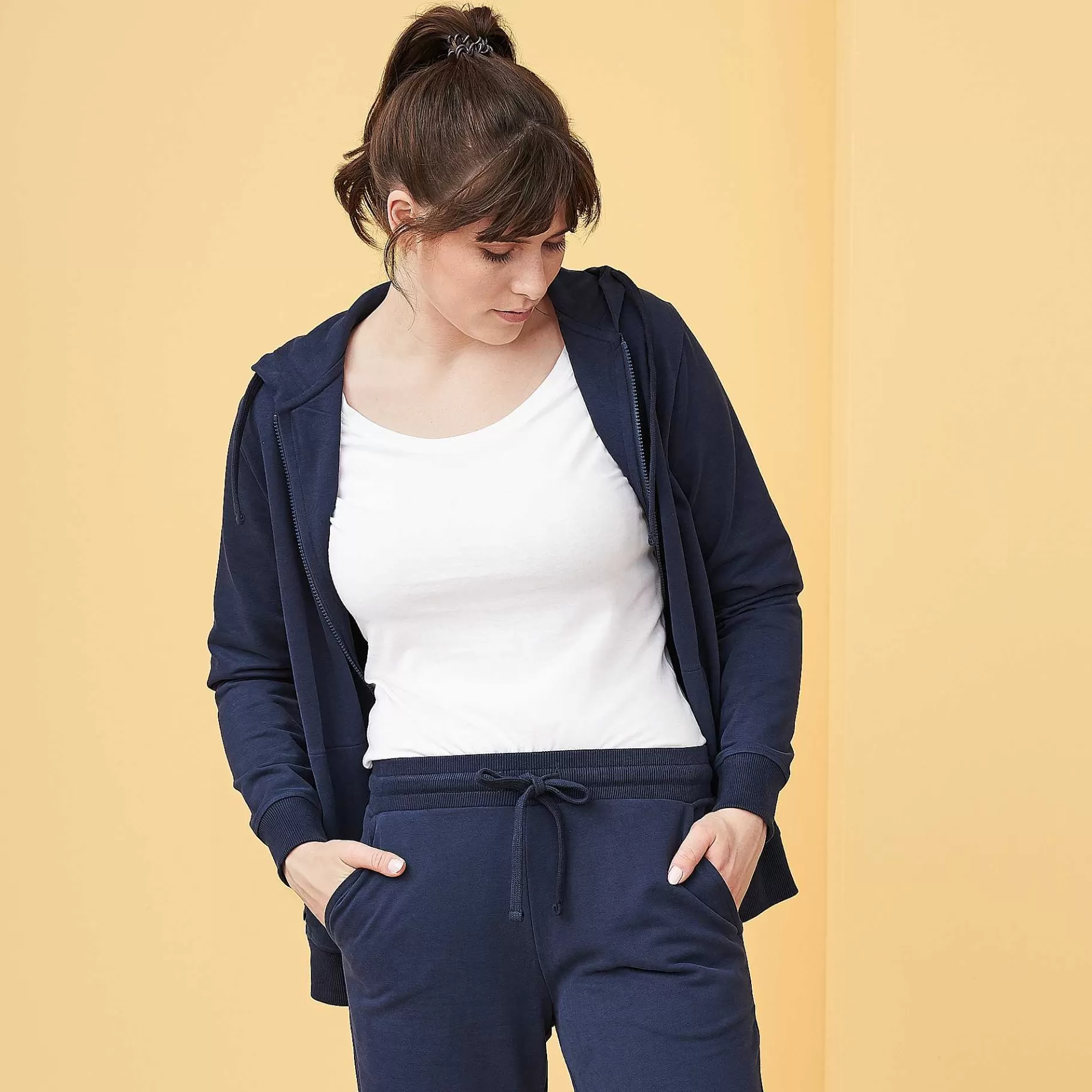 LIVING CRAFTS Lamina - Hoodie Jacket^Wome Homewear