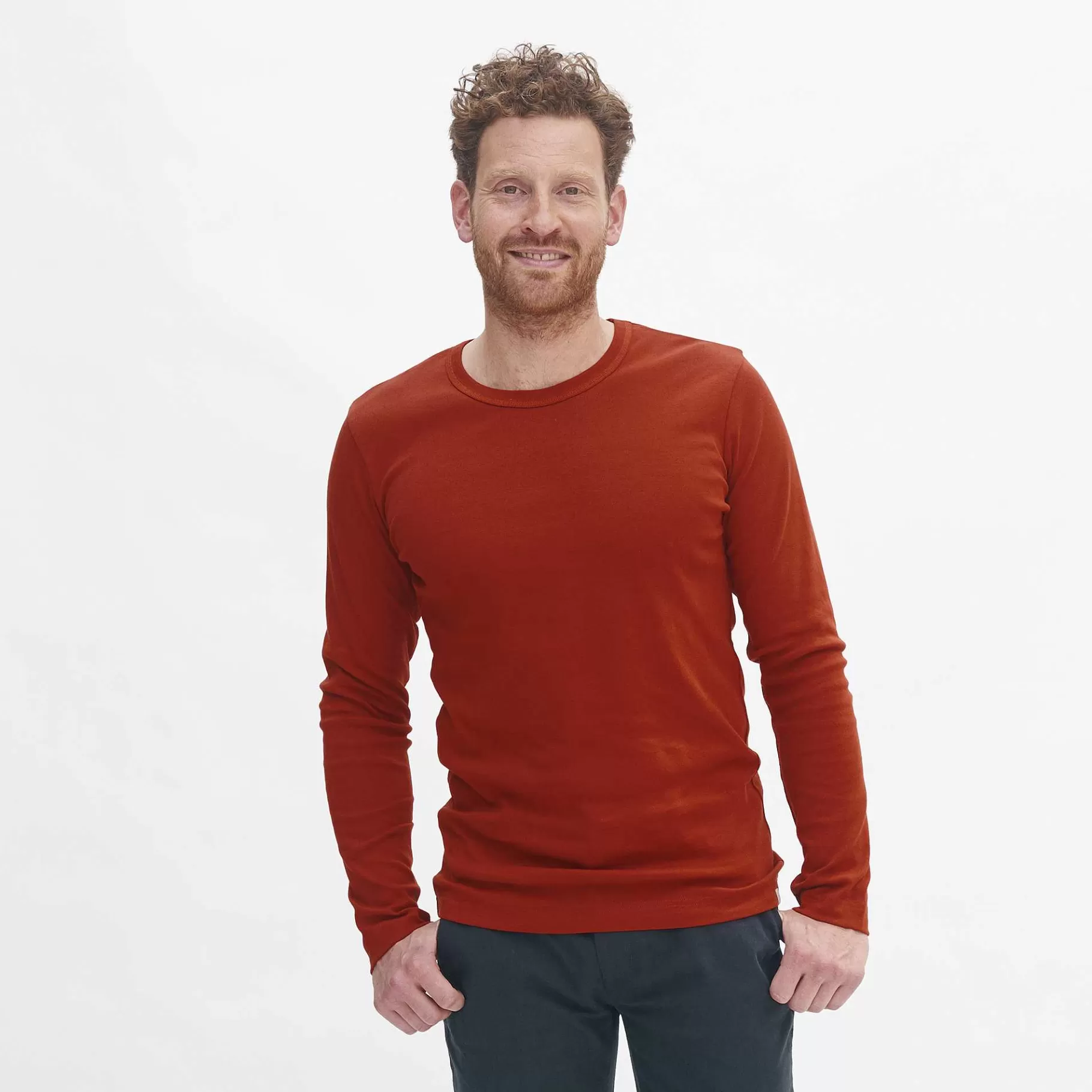 LIVING CRAFTS Leandro - Long-Sleeved Shirt^Men T-Shirts & Polo Shirts