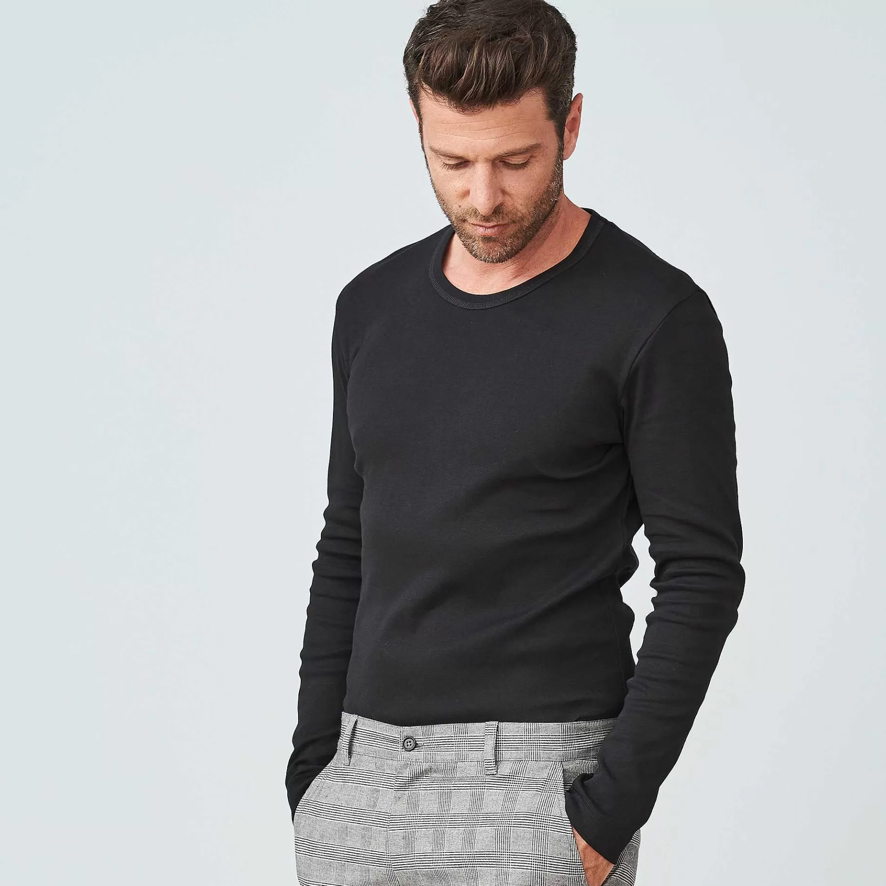 LIVING CRAFTS Leandro - Long-Sleeved Shirt^Men T-Shirts & Polo Shirts