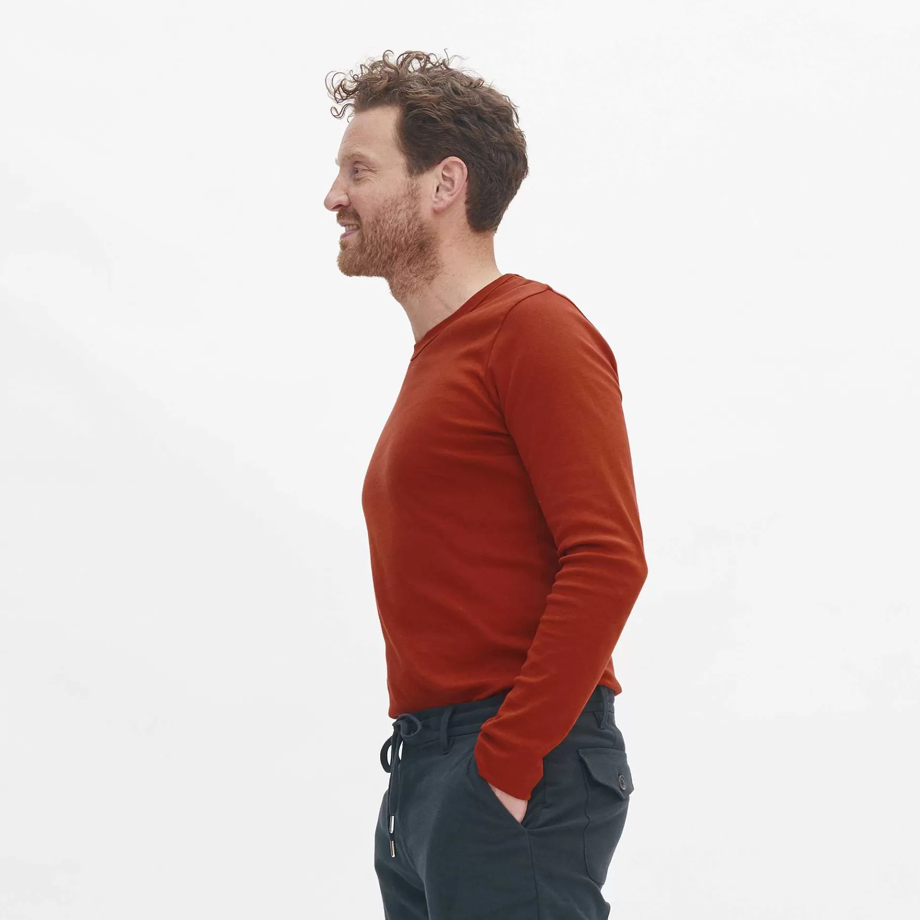 LIVING CRAFTS Leandro - Long-Sleeved Shirt^Men T-Shirts & Polo Shirts