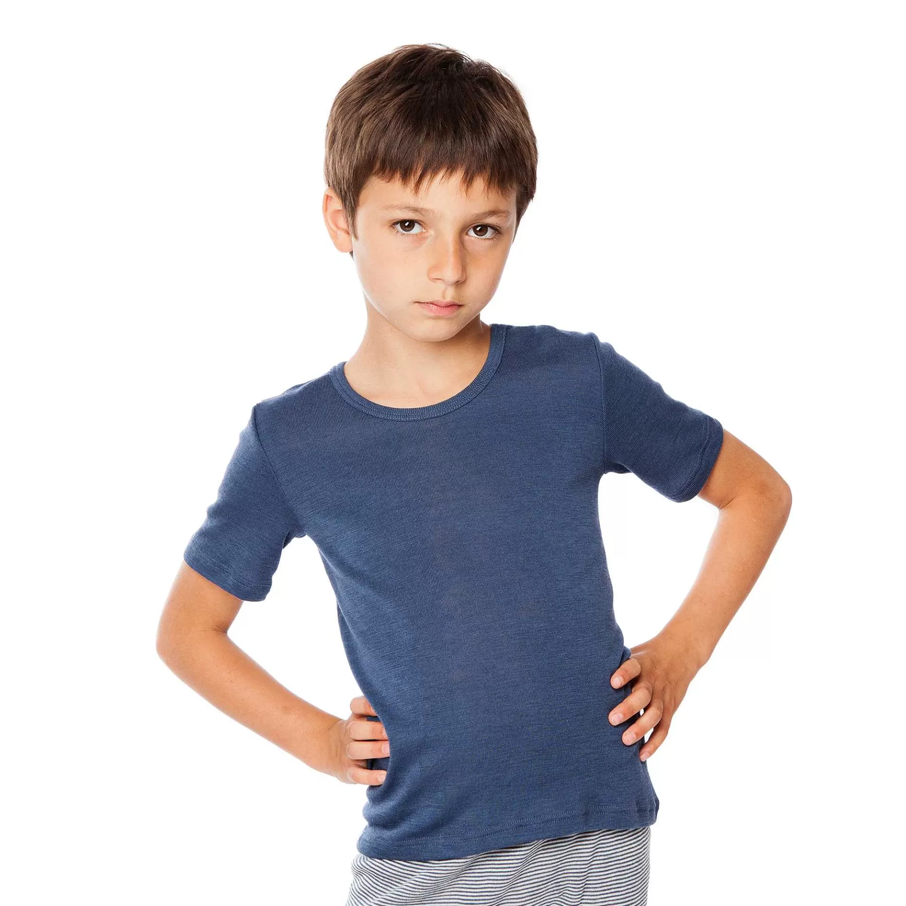 LIVING CRAFTS |  Short-sleeved shirt^Children Functional Underwear