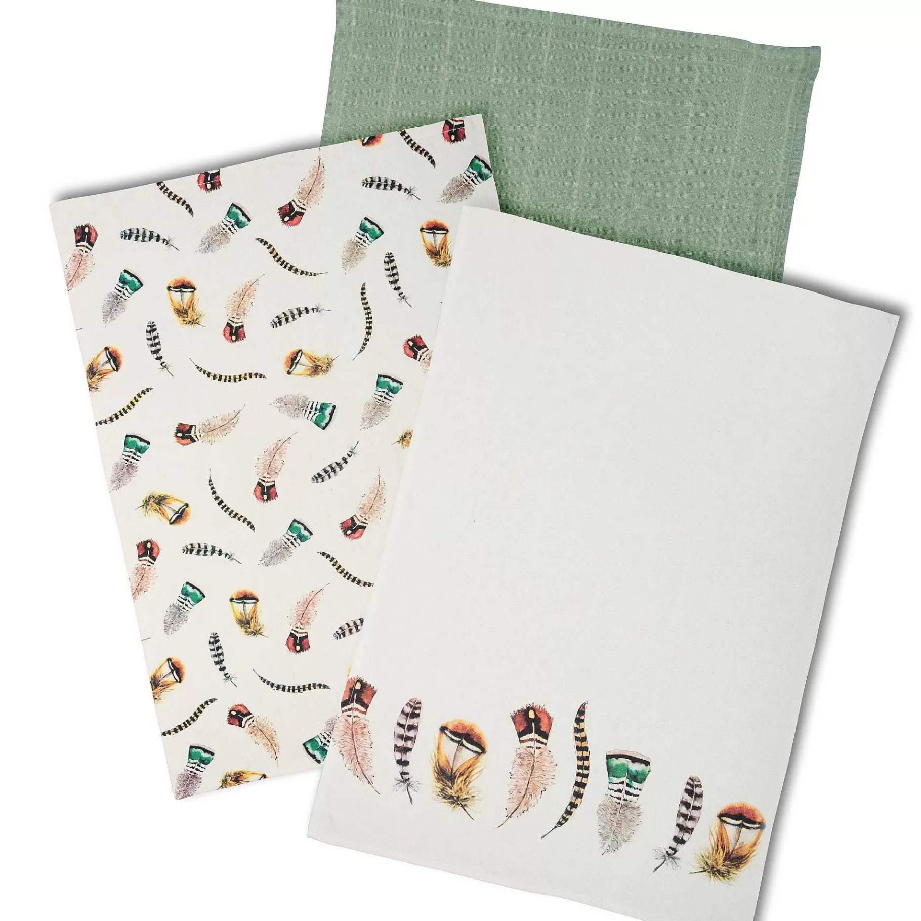 LIVING CRAFTS Madeira - Dish Towels, Pack Of 3^ Kitchen