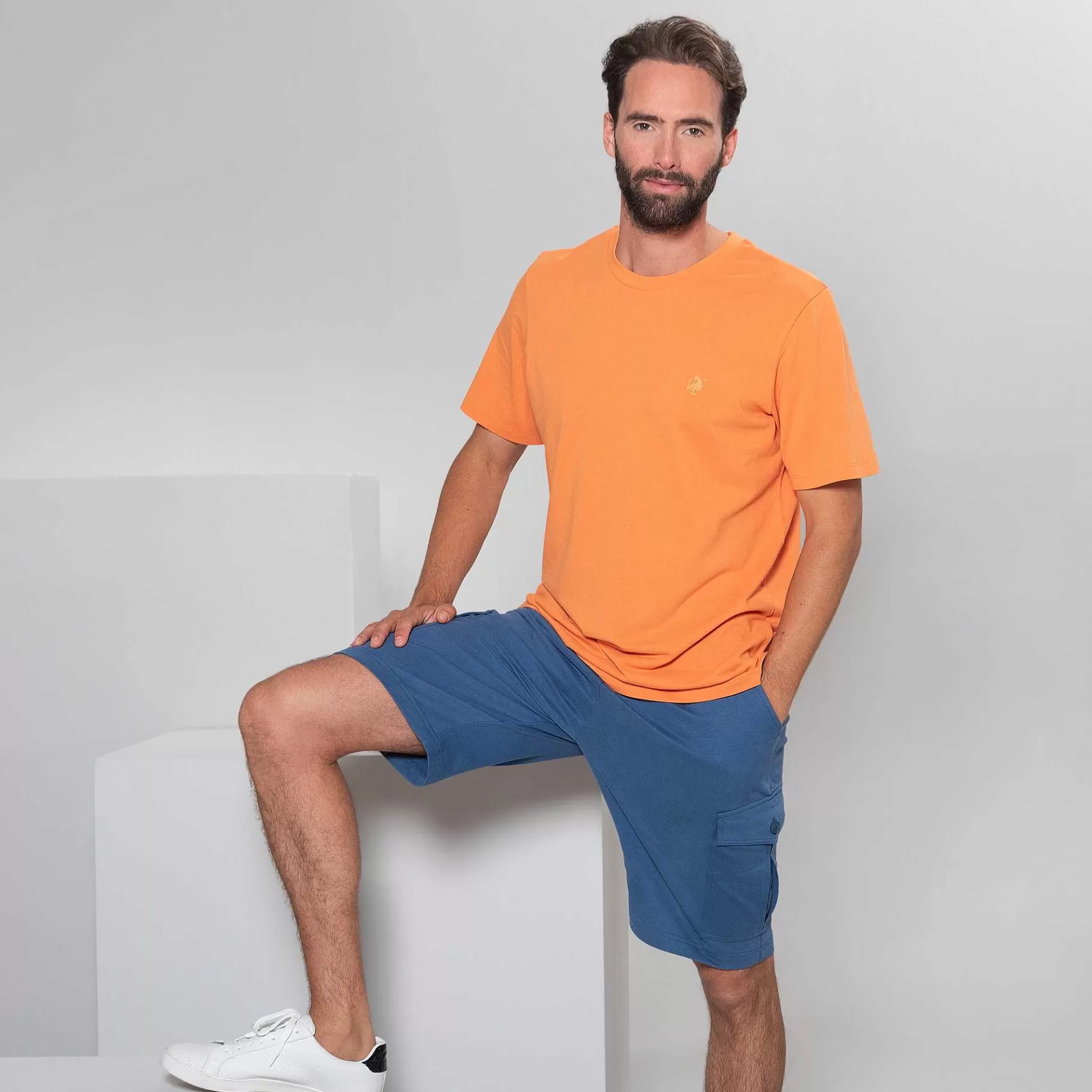 LIVING CRAFTS Manuel - Cargo-Bermudas^Men Jeans & Trousers