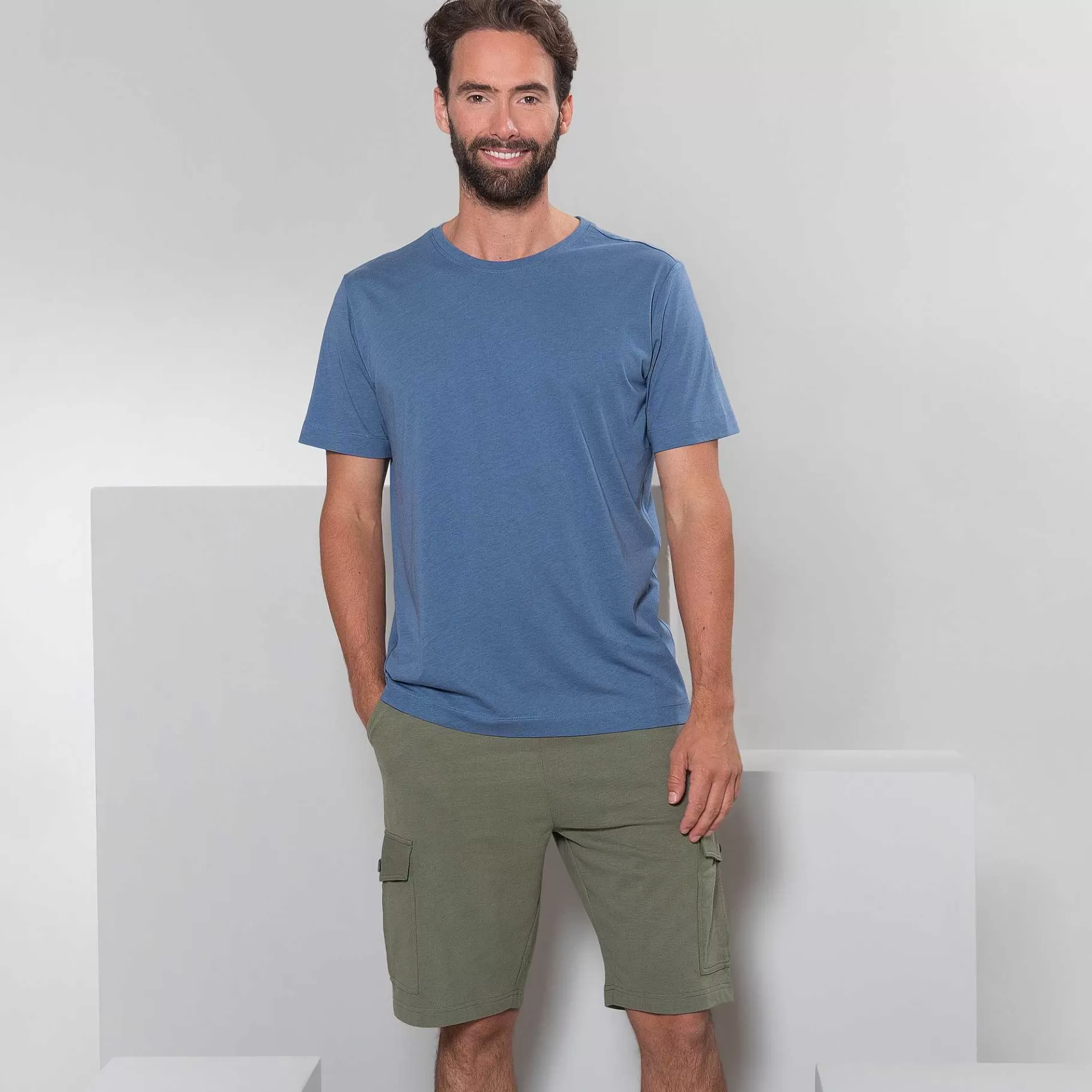 LIVING CRAFTS Manuel - Cargo-Bermudas^Men Jeans & Trousers