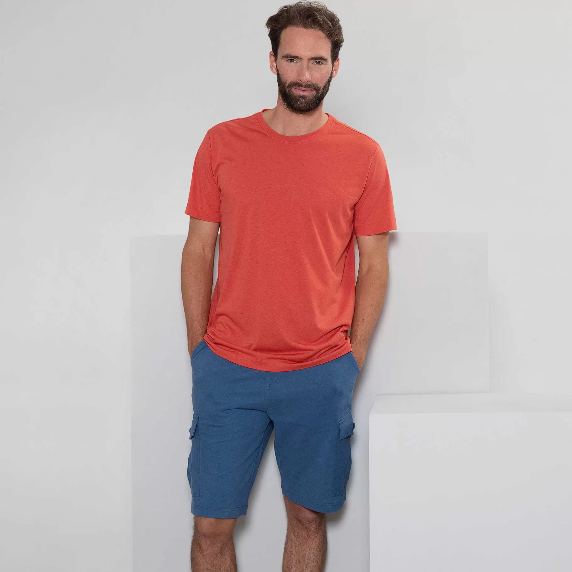 LIVING CRAFTS Manuel - Cargo-Bermudas^Men Jeans & Trousers