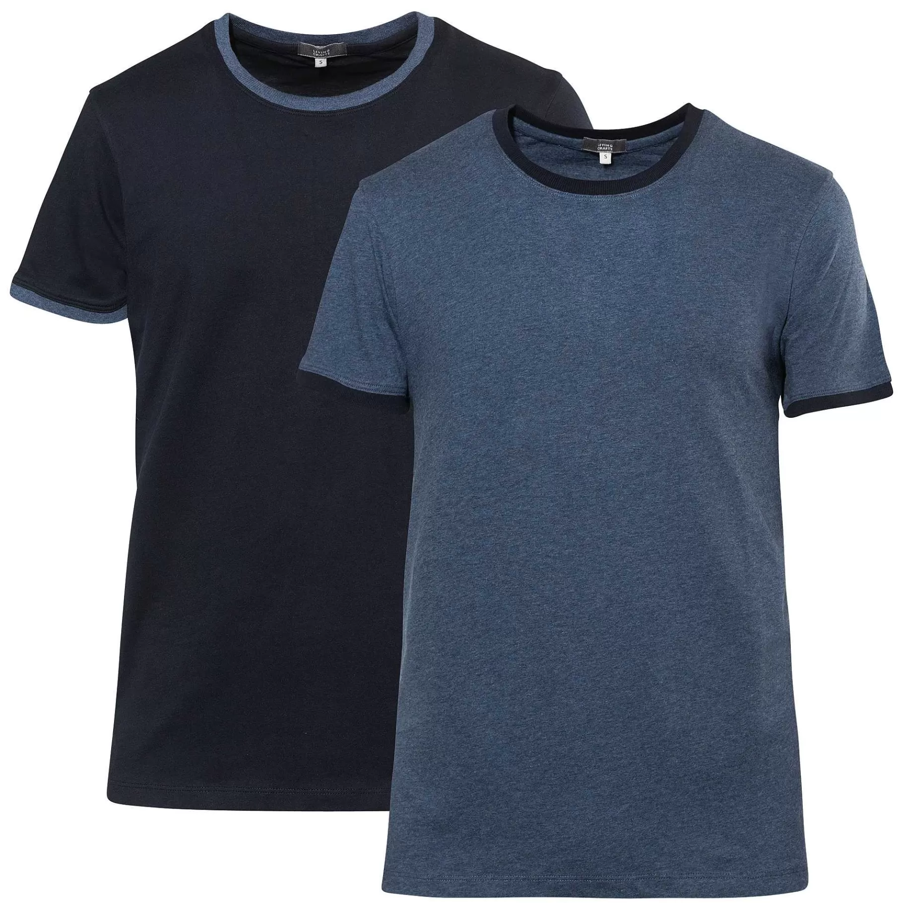 LIVING CRAFTS Michael - T-Shirt, Pack Of 2^Men T-Shirts & Polo Shirts