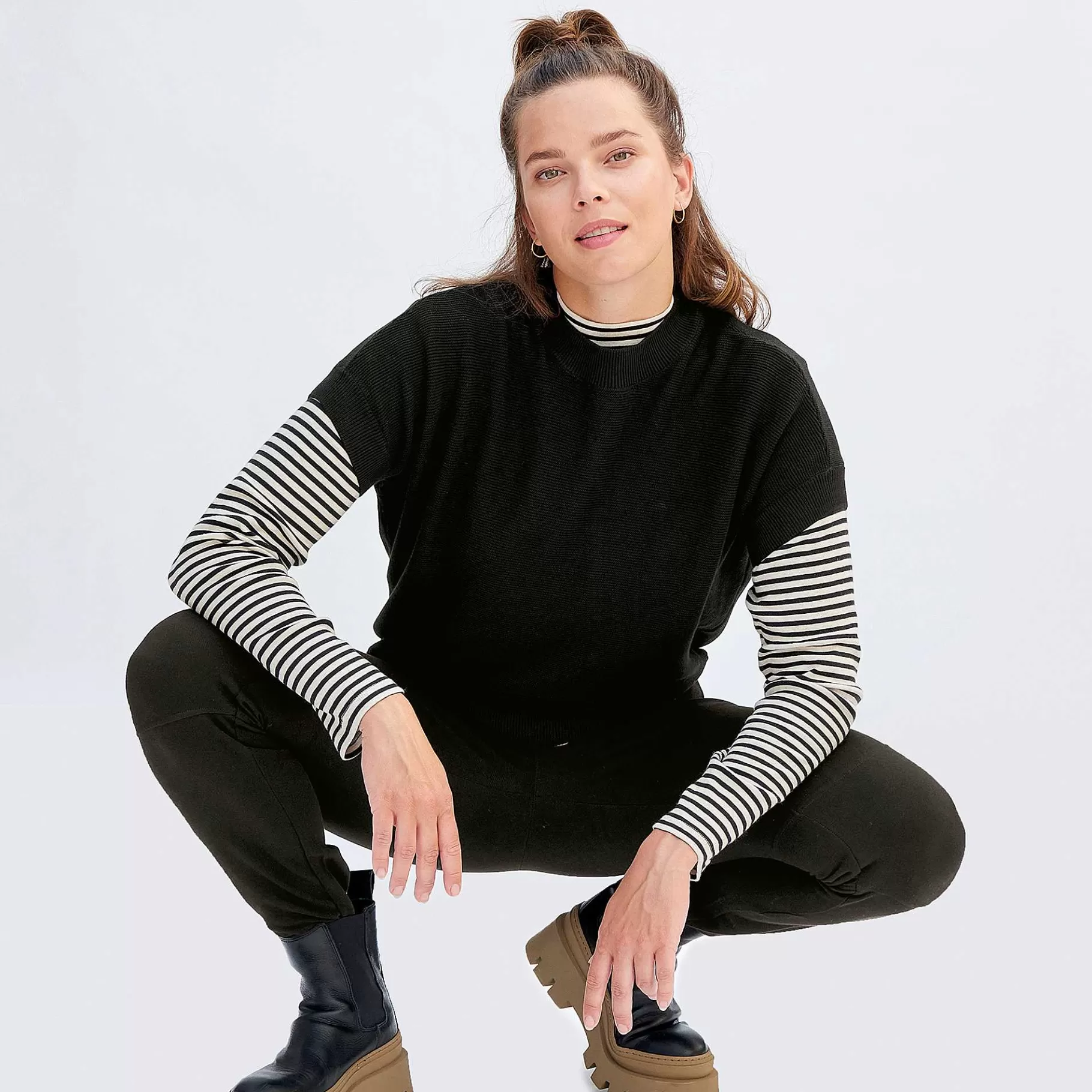 LIVING CRAFTS Nancy - Vest^Wome Knitwear & Sweatshirts
