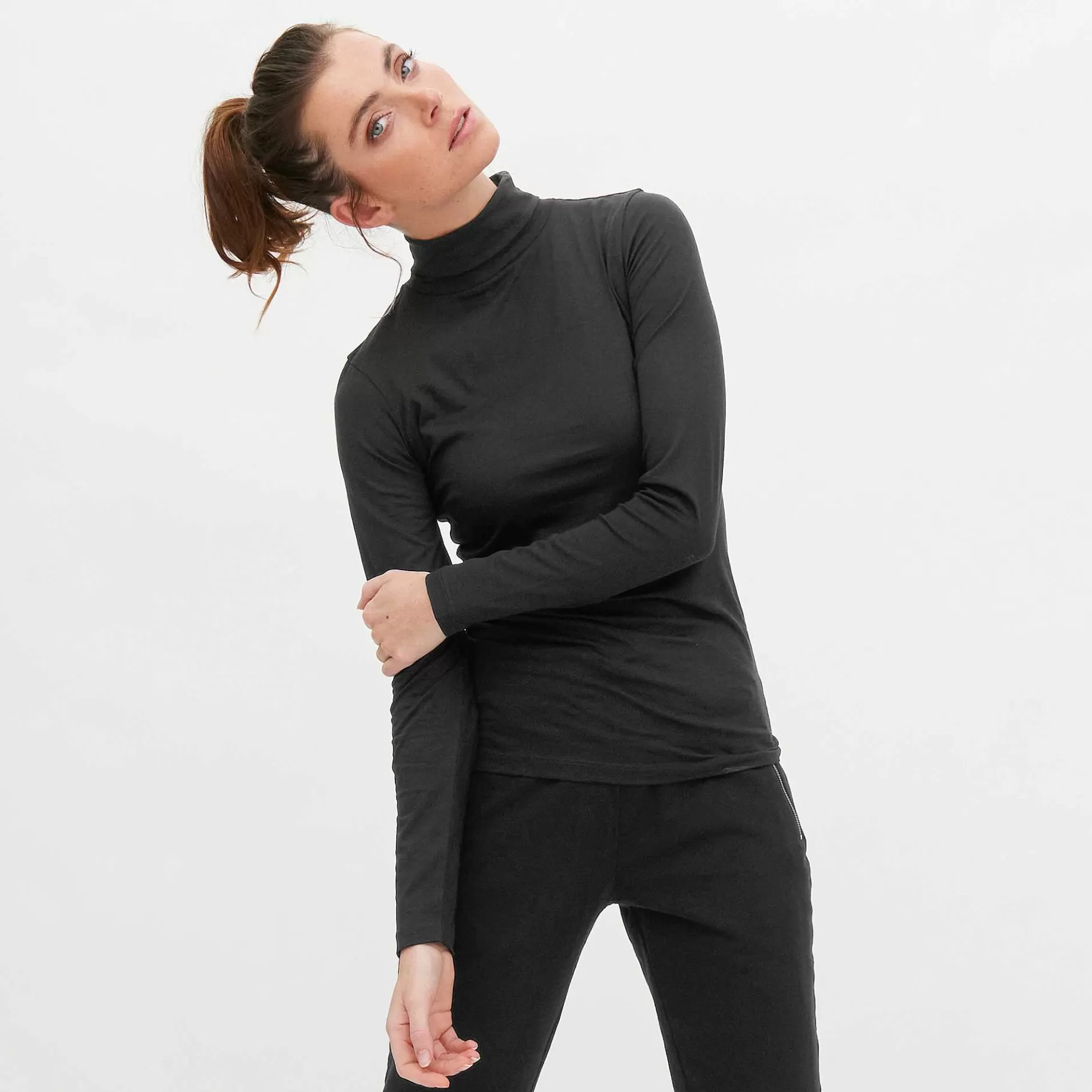 LIVING CRAFTS Nia - Turtleneck Shirt^Wome Knitwear & Sweatshirts
