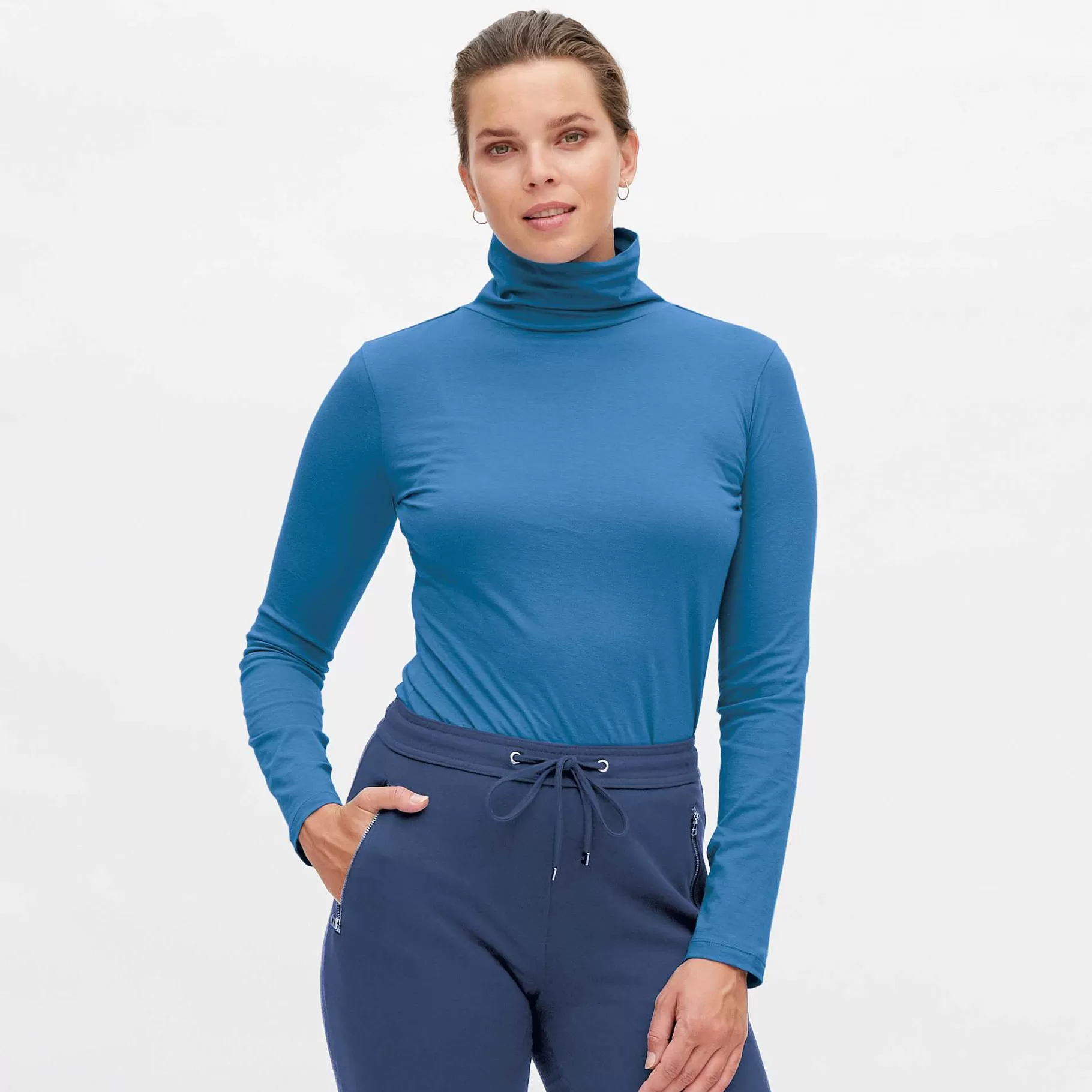 LIVING CRAFTS Nia - Turtleneck Shirt^Wome Knitwear & Sweatshirts