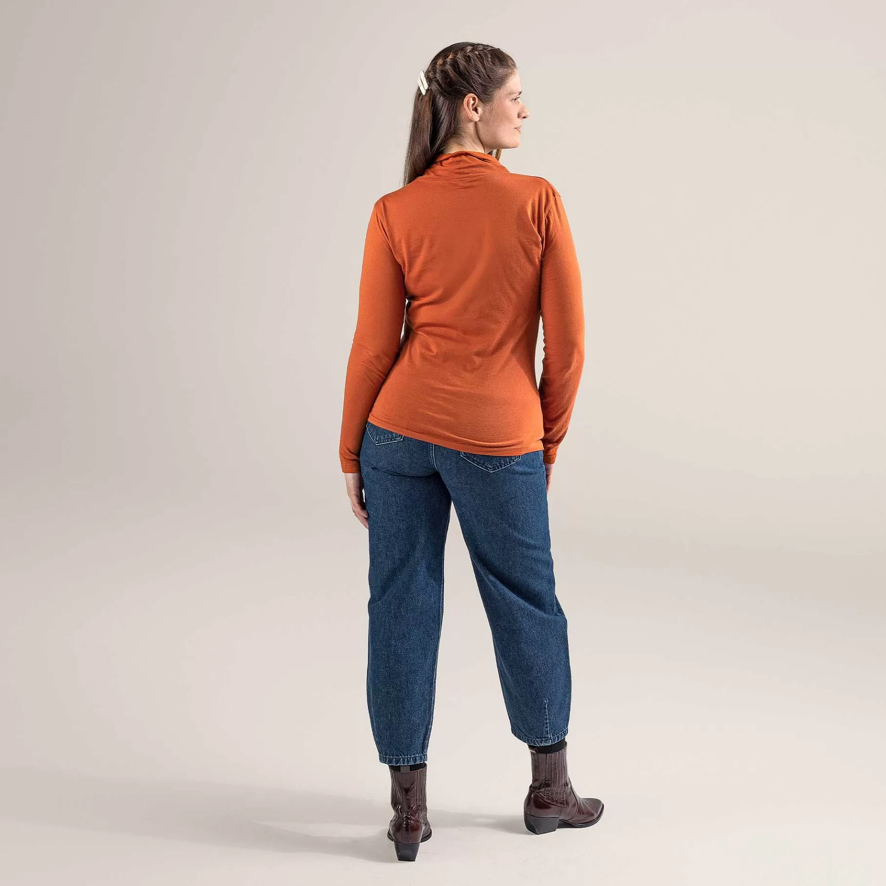 LIVING CRAFTS Nia - Turtleneck Shirt^Wome Knitwear & Sweatshirts