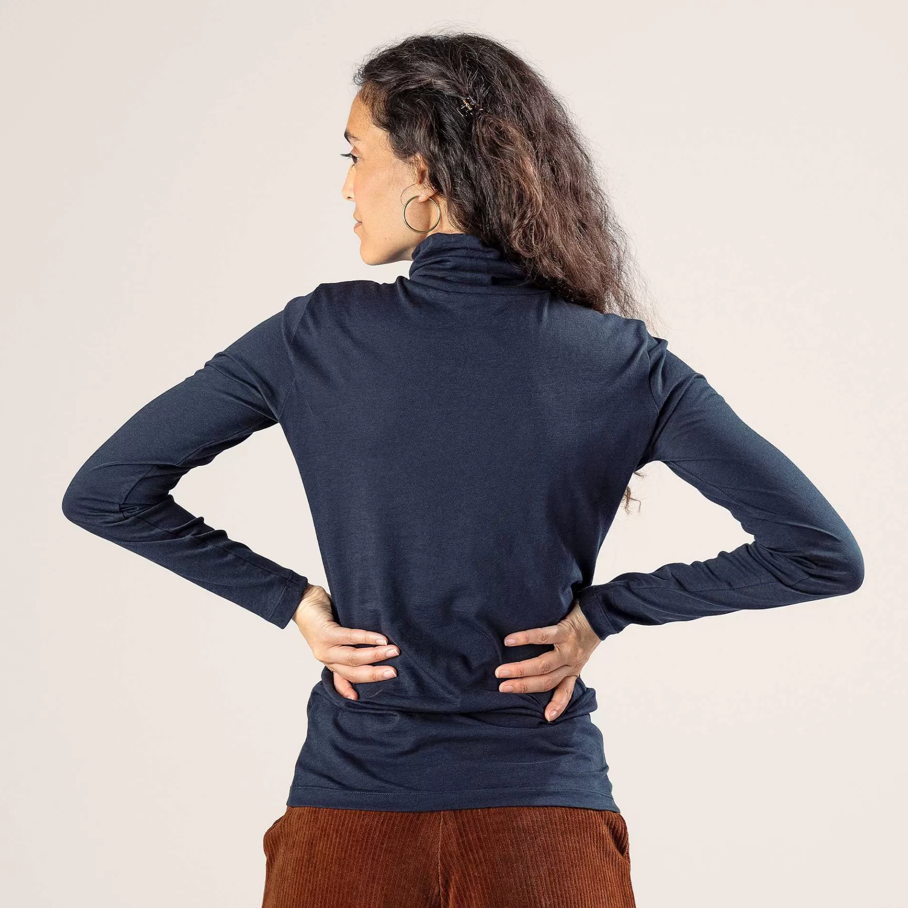 LIVING CRAFTS Nia - Turtleneck Shirt^Wome Knitwear & Sweatshirts