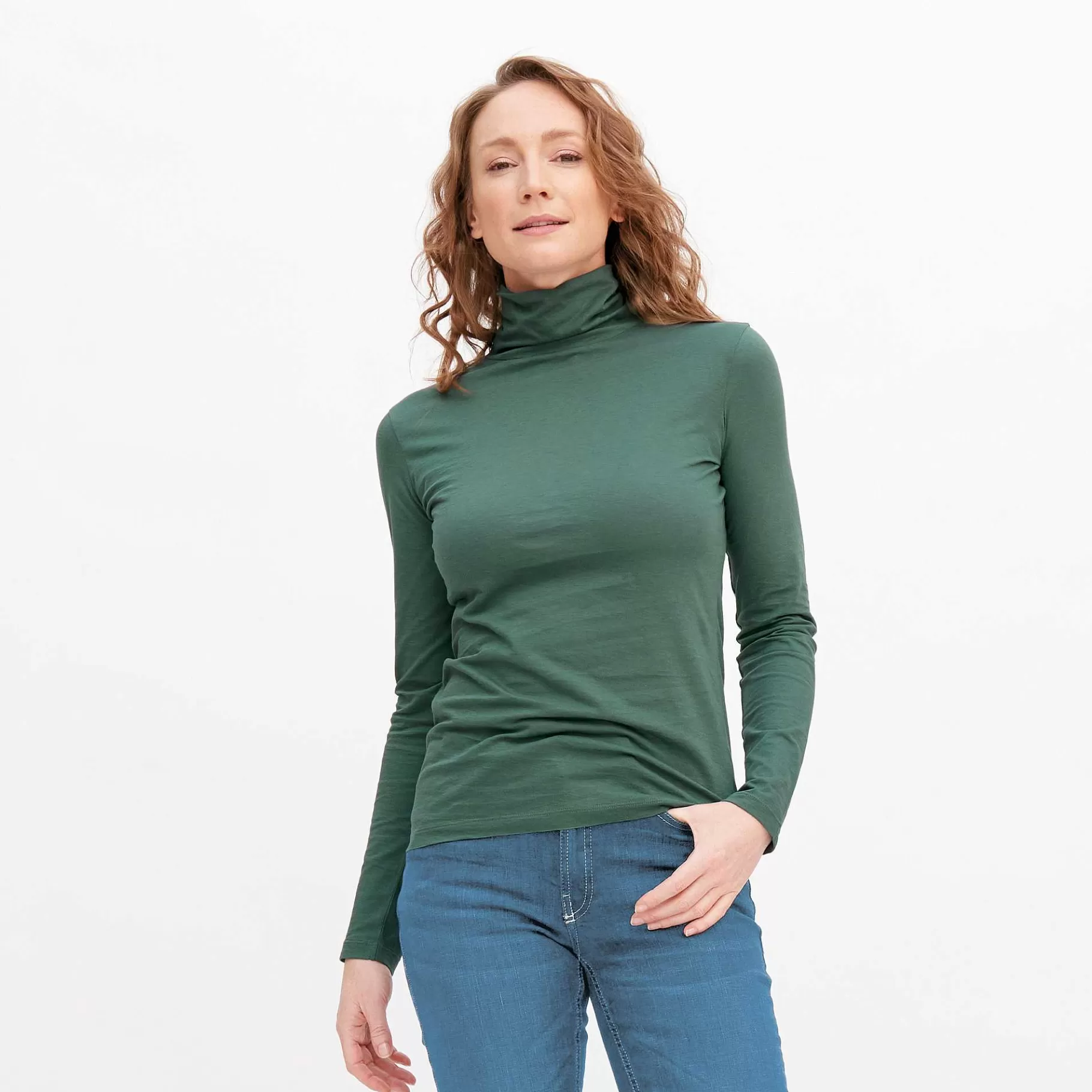LIVING CRAFTS Nia - Turtleneck Shirt^Wome Knitwear & Sweatshirts