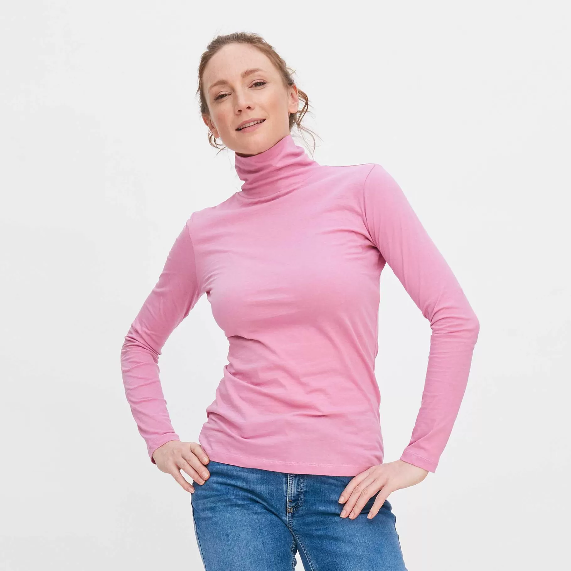 LIVING CRAFTS Nia - Turtleneck Shirt^Wome Knitwear & Sweatshirts