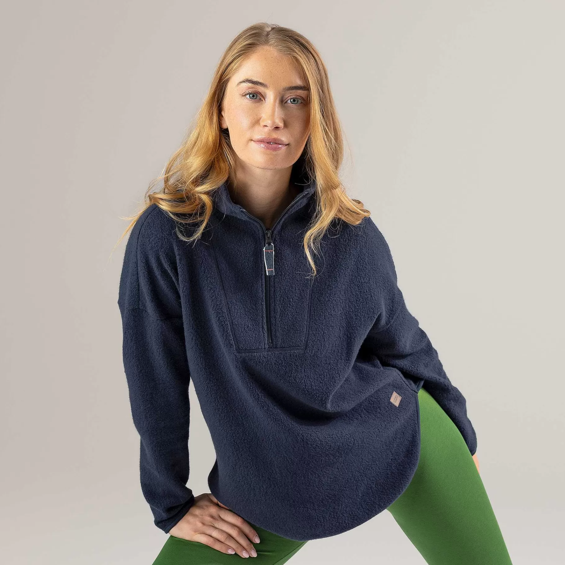 LIVING CRAFTS Nikita - Fleece Troyer^Wome Knitwear & Sweatshirts