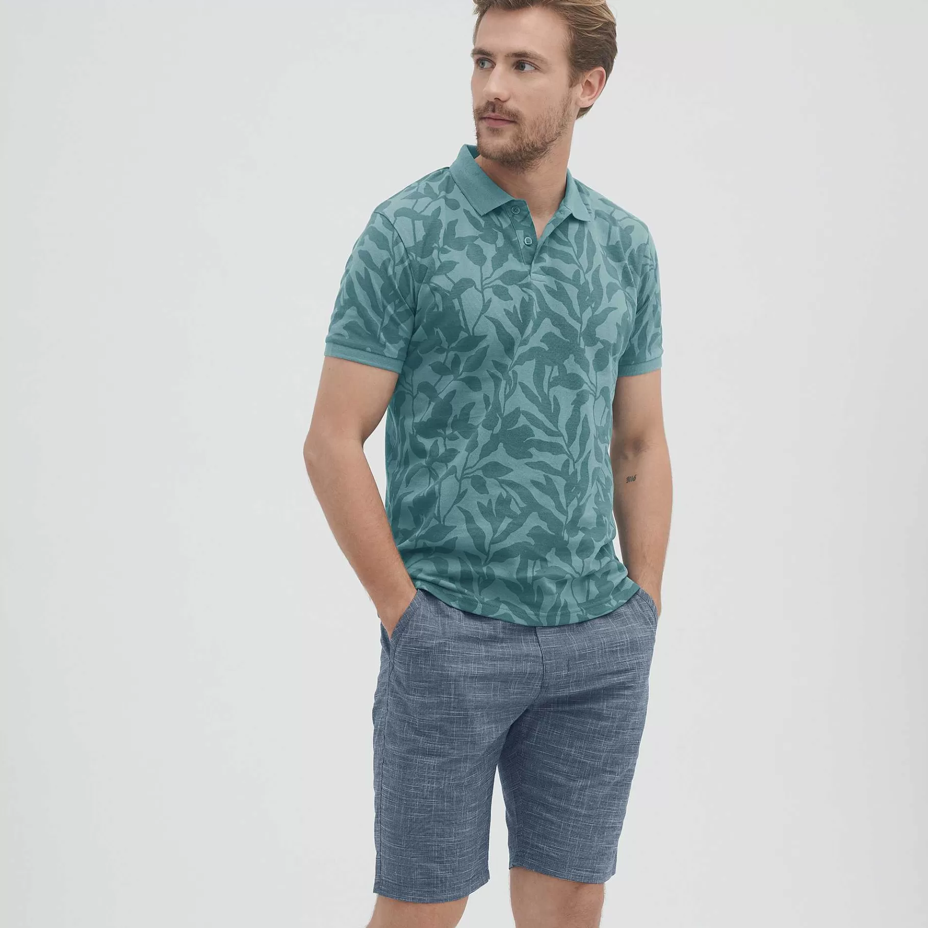 LIVING CRAFTS Okko - Bermuda Shorts^Men Jeans & Trousers
