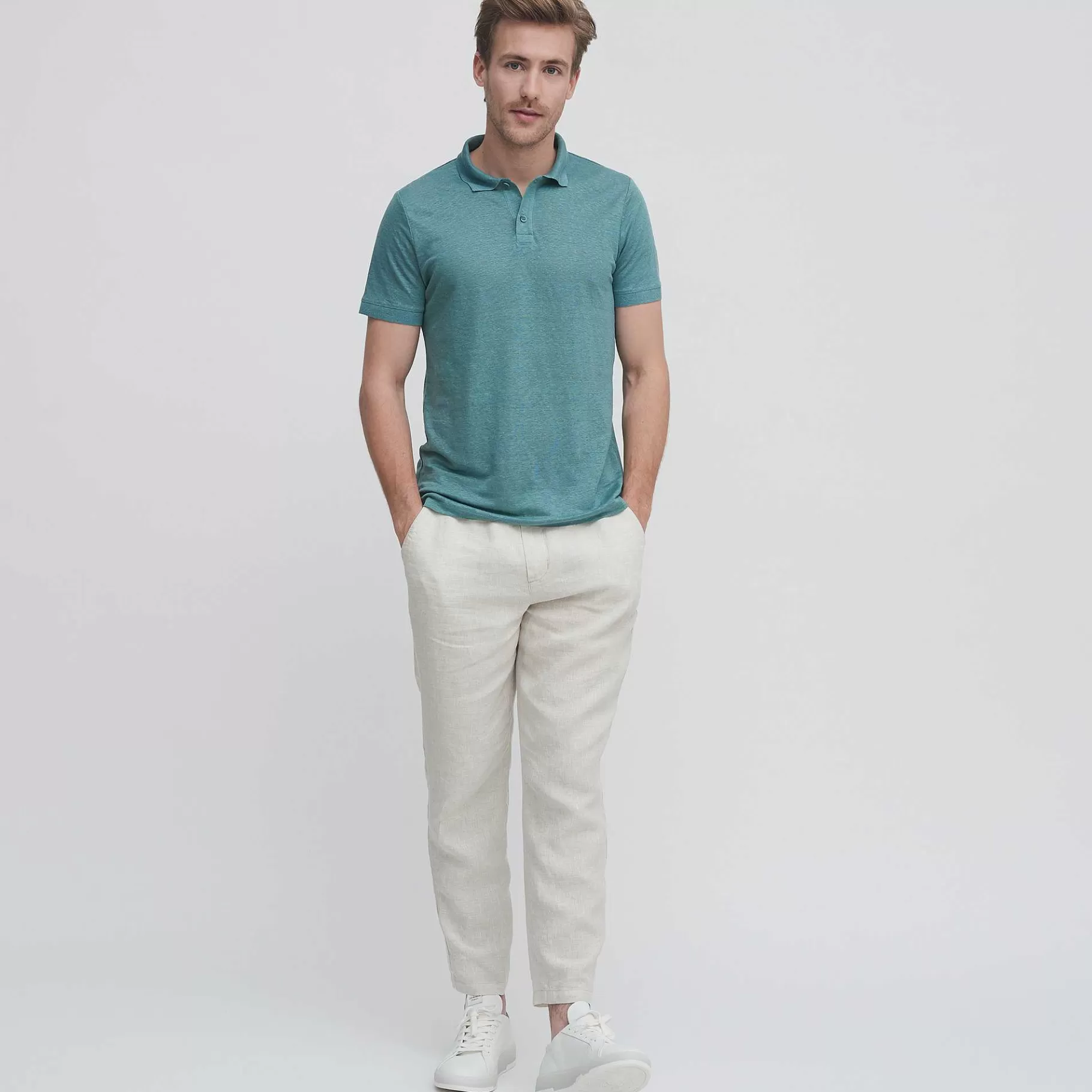 LIVING CRAFTS Oleg - Linen Pants^Men Jeans & Trousers