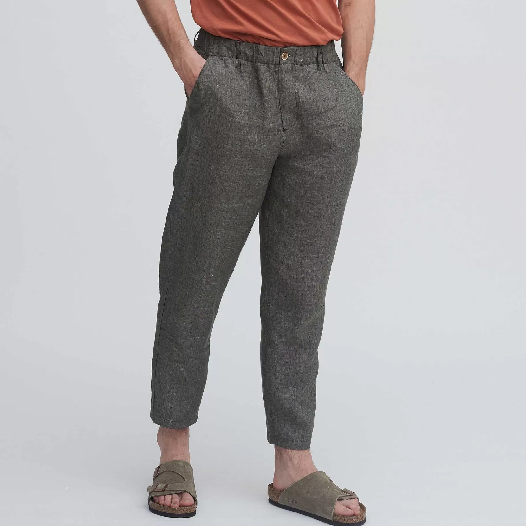 LIVING CRAFTS Oleg - Linen Pants^Men Jeans & Trousers