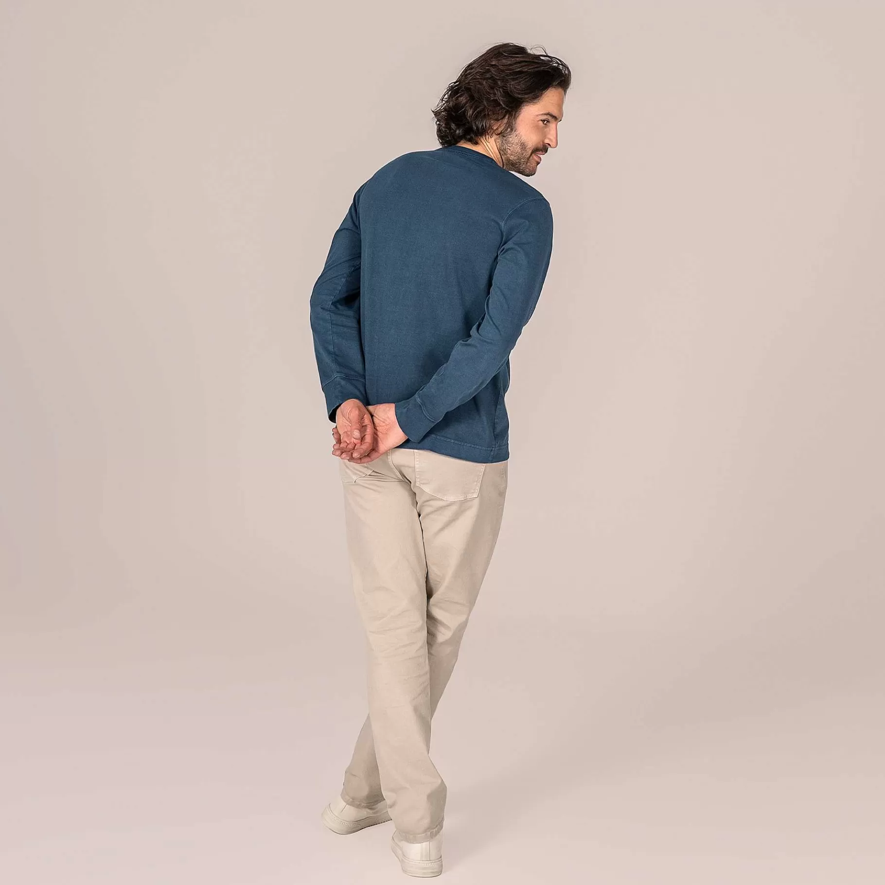 LIVING CRAFTS Paolo - Henley Shirt^Men Knitwear & Sweatshirts