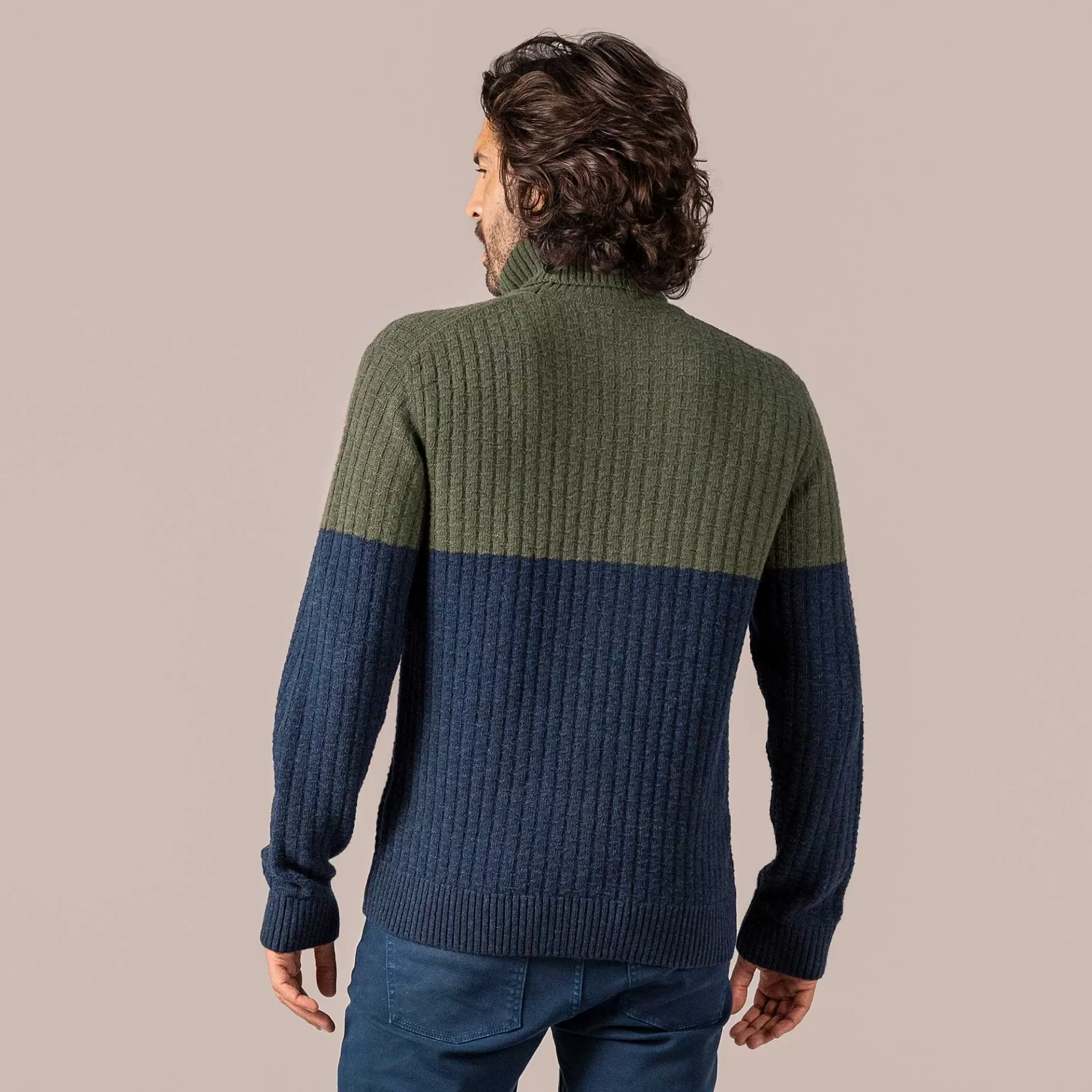LIVING CRAFTS Patrizio - Turtleneck-Sweater^Men Knitwear & Sweatshirts
