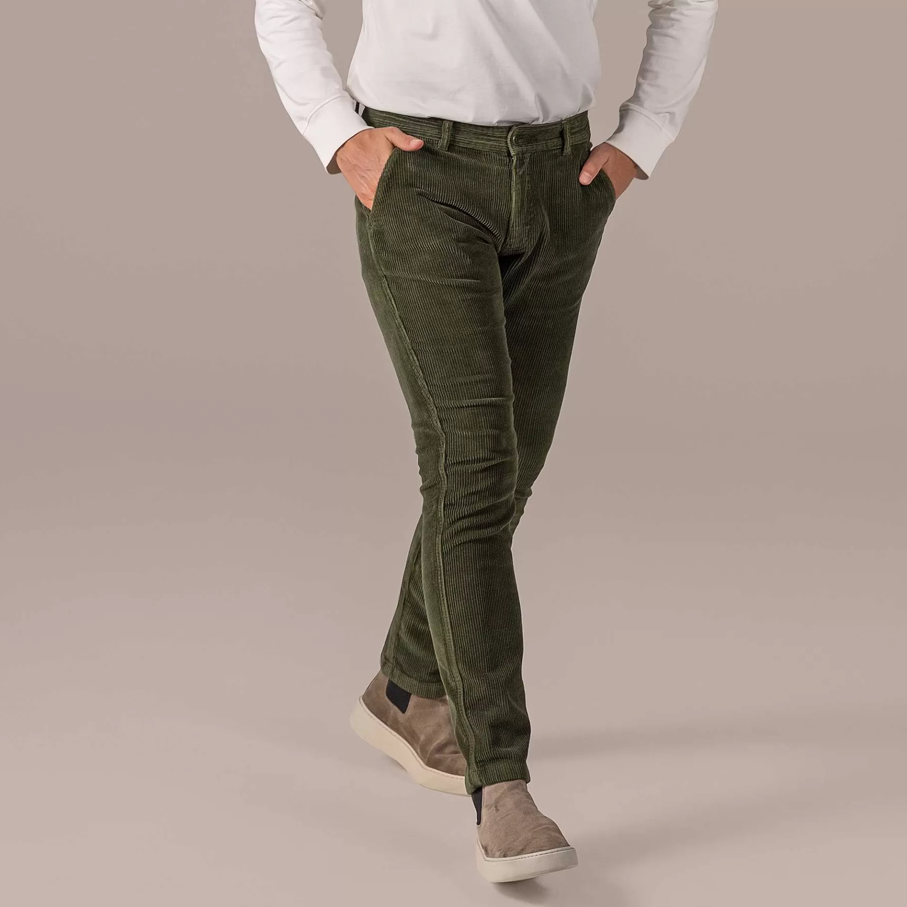 LIVING CRAFTS Peers - Corduroy Pants^Men Jeans & Trousers