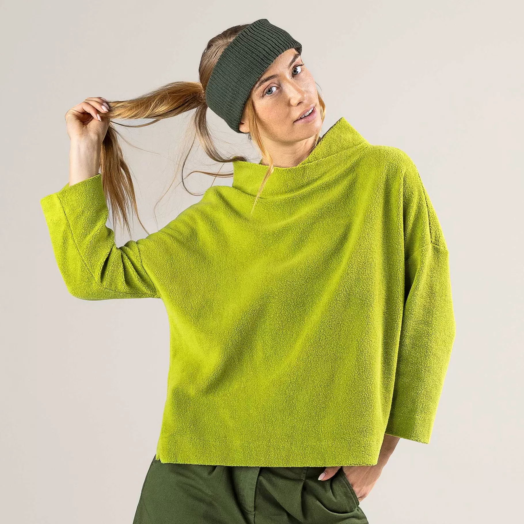 LIVING CRAFTS Penelopis - Fleece Jumper^Wome Knitwear & Sweatshirts
