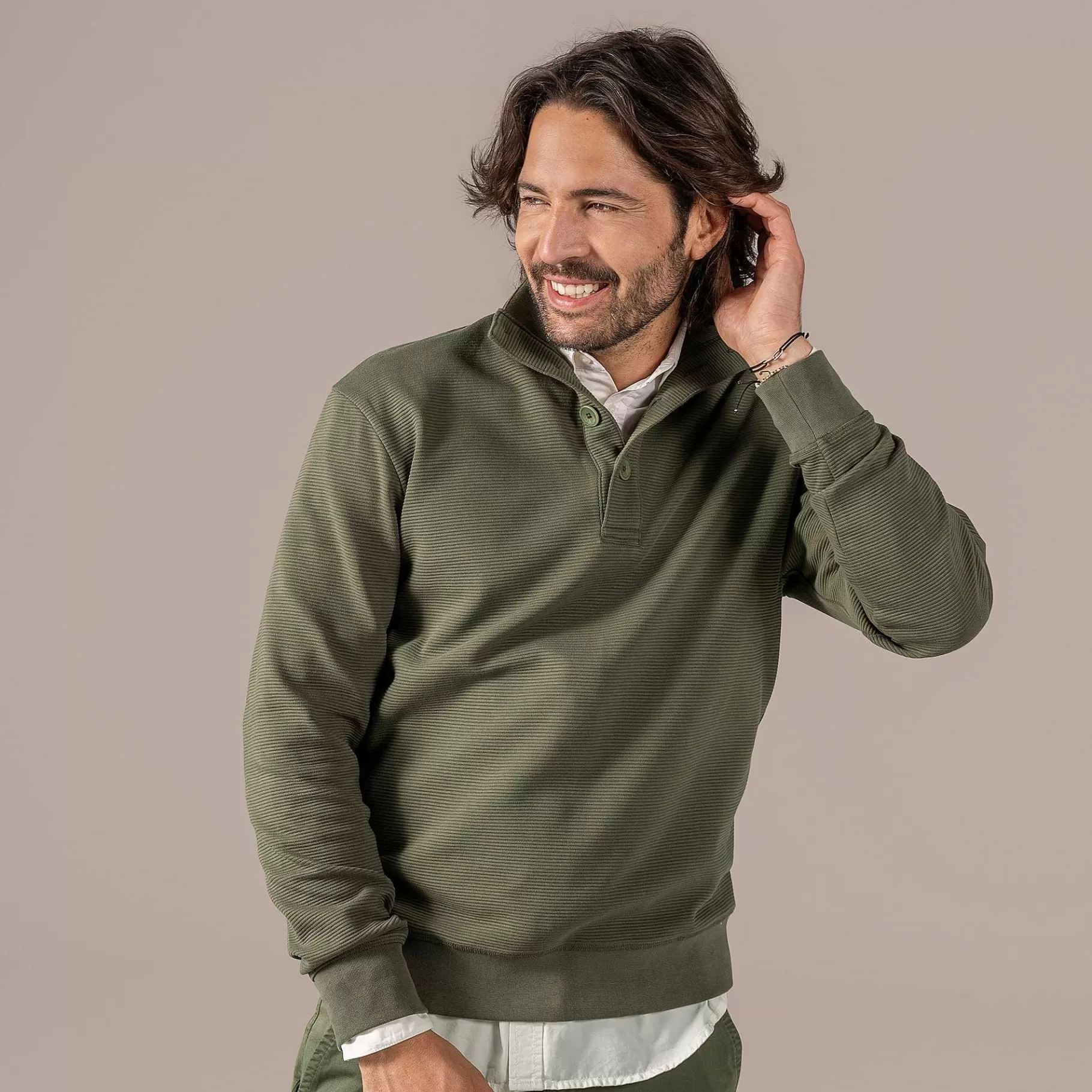 LIVING CRAFTS Pepe - Troyer^Men Knitwear & Sweatshirts
