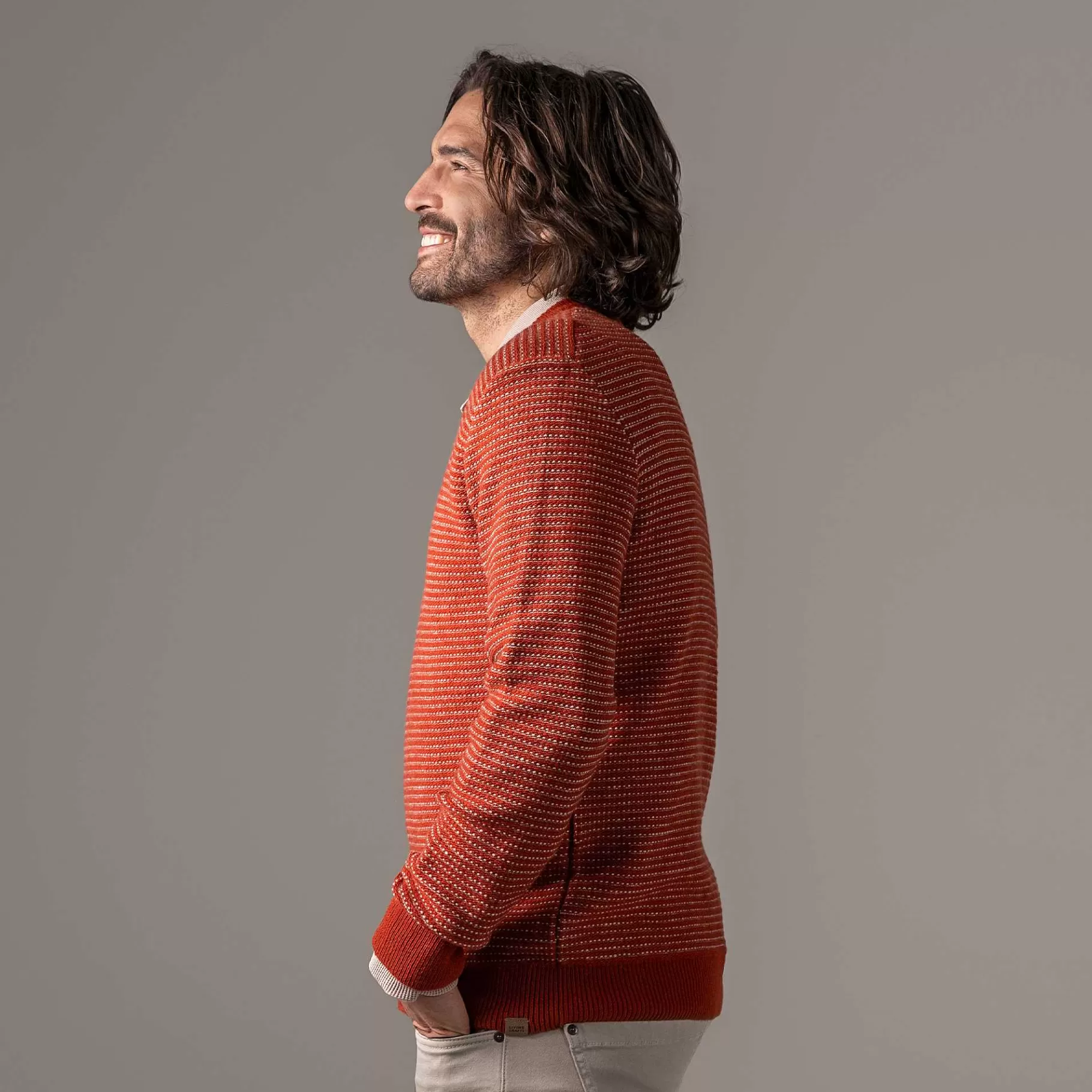 LIVING CRAFTS Pierce - Sweater^Men Knitwear & Sweatshirts