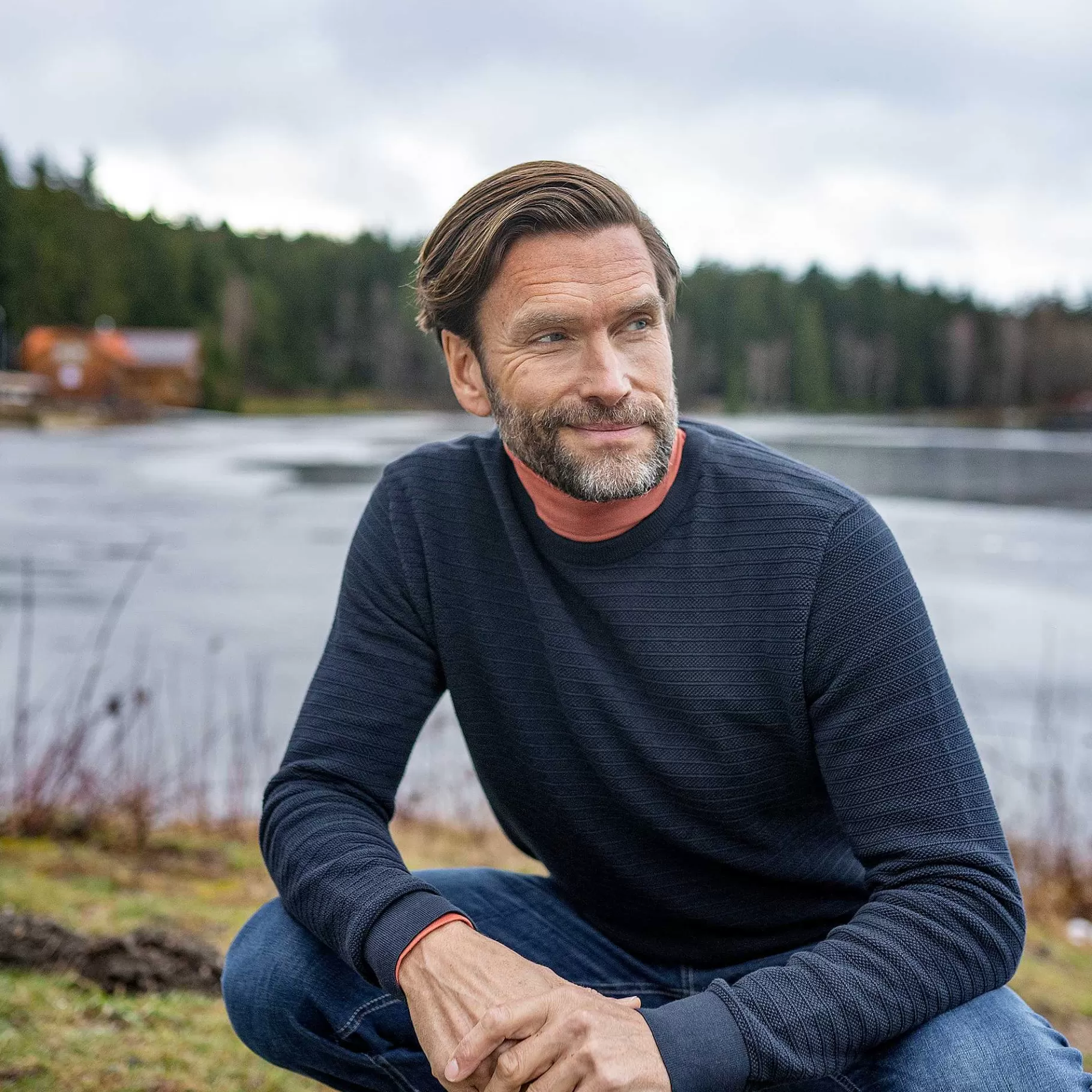 LIVING CRAFTS Pietro - Sweater^Men Knitwear & Sweatshirts