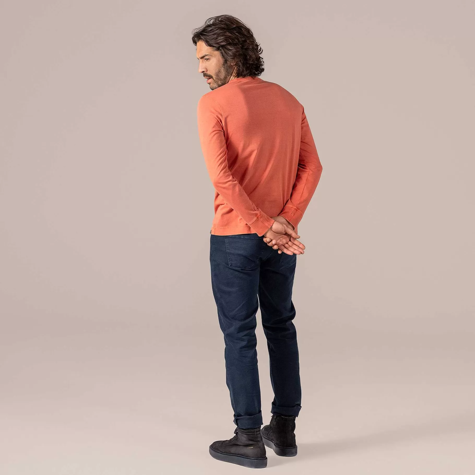 LIVING CRAFTS Pino - Long-Sleeved Shirt^Men T-Shirts & Polo Shirts